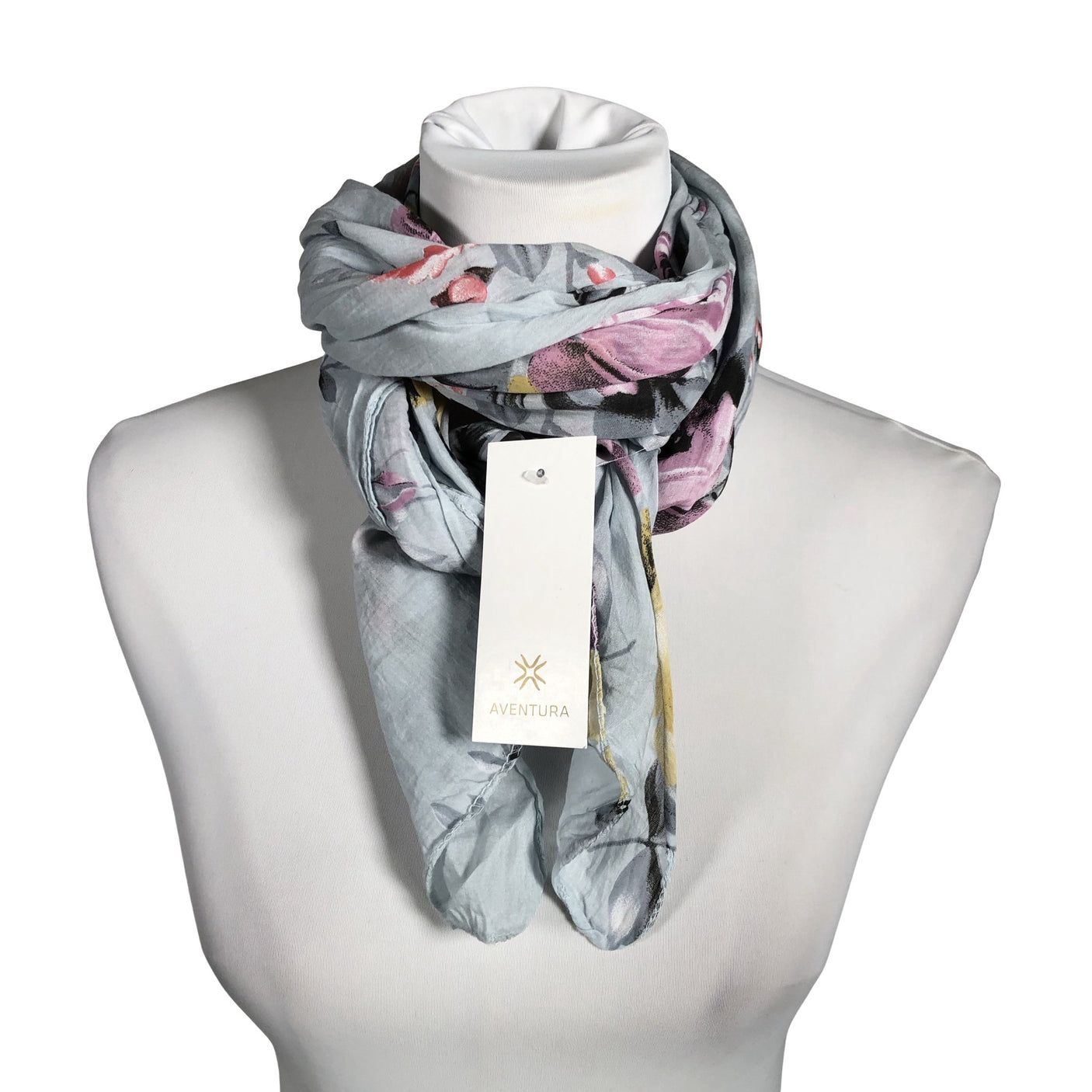 Unisex Aventura - Õhuke sall, suurus Maxi - Helesinine (1)