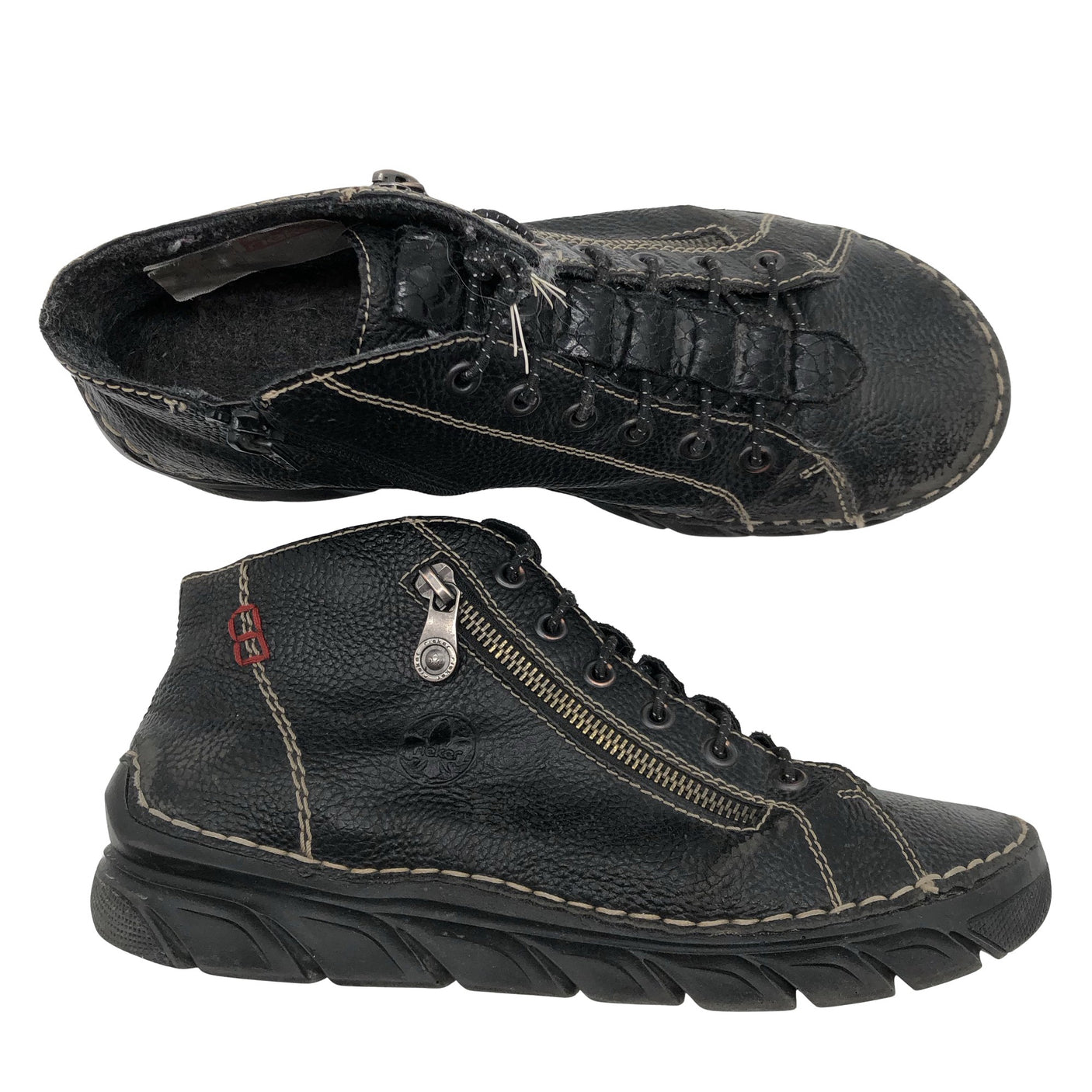 Unisex Rieker - Poolsaapad, suurus 39 - Must (1)