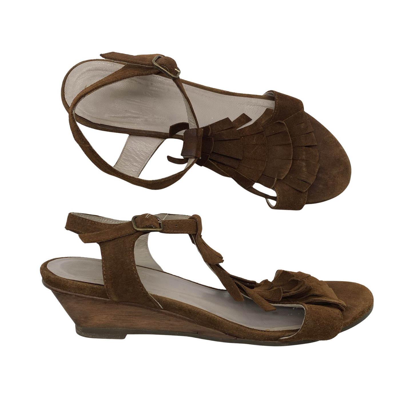 Unisex Billi Bi - Kontsaga rihmikud, suurus 37 - Pruun (1)