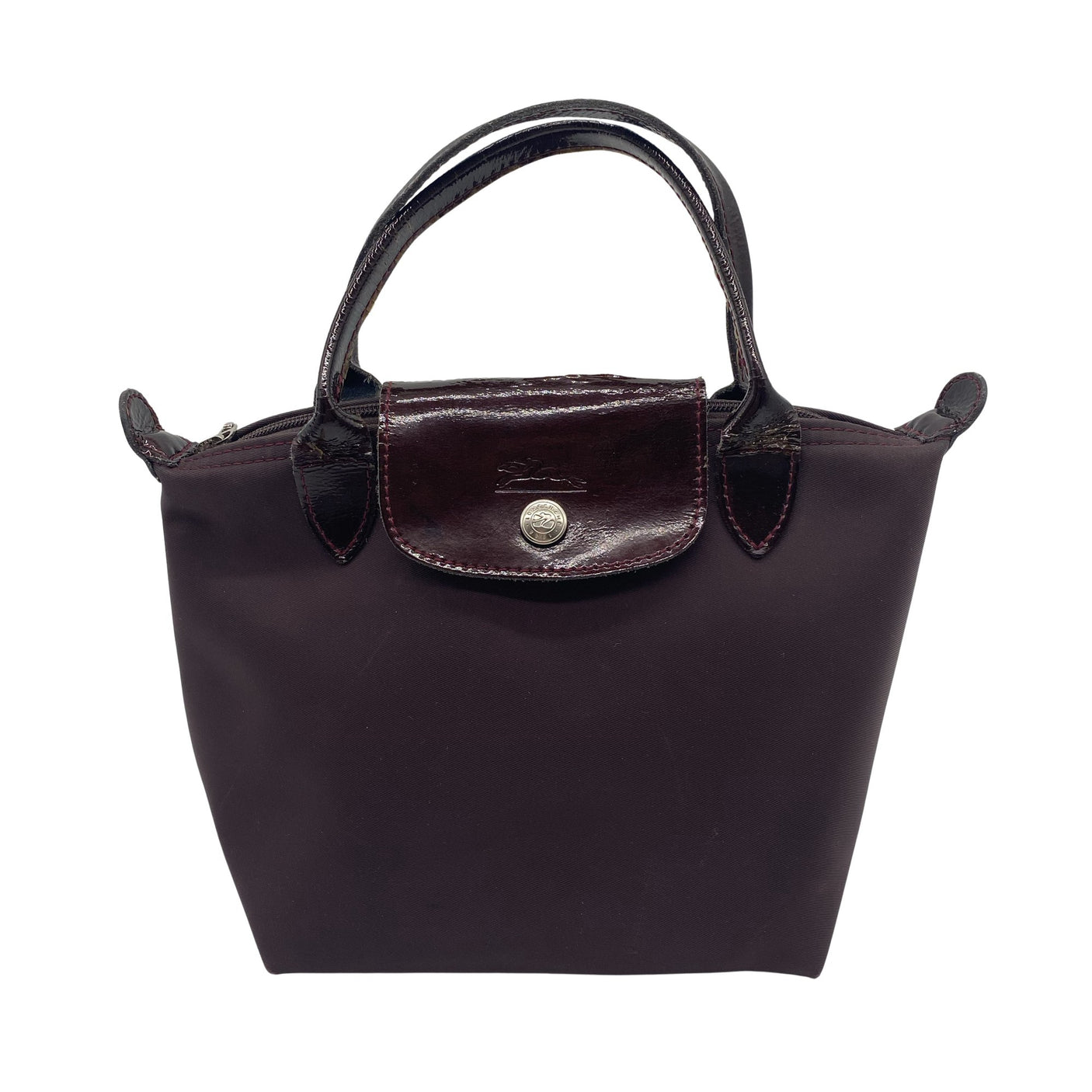 Unisex Longchamp - Käekott, suurus Mini - Veinipunane (1)