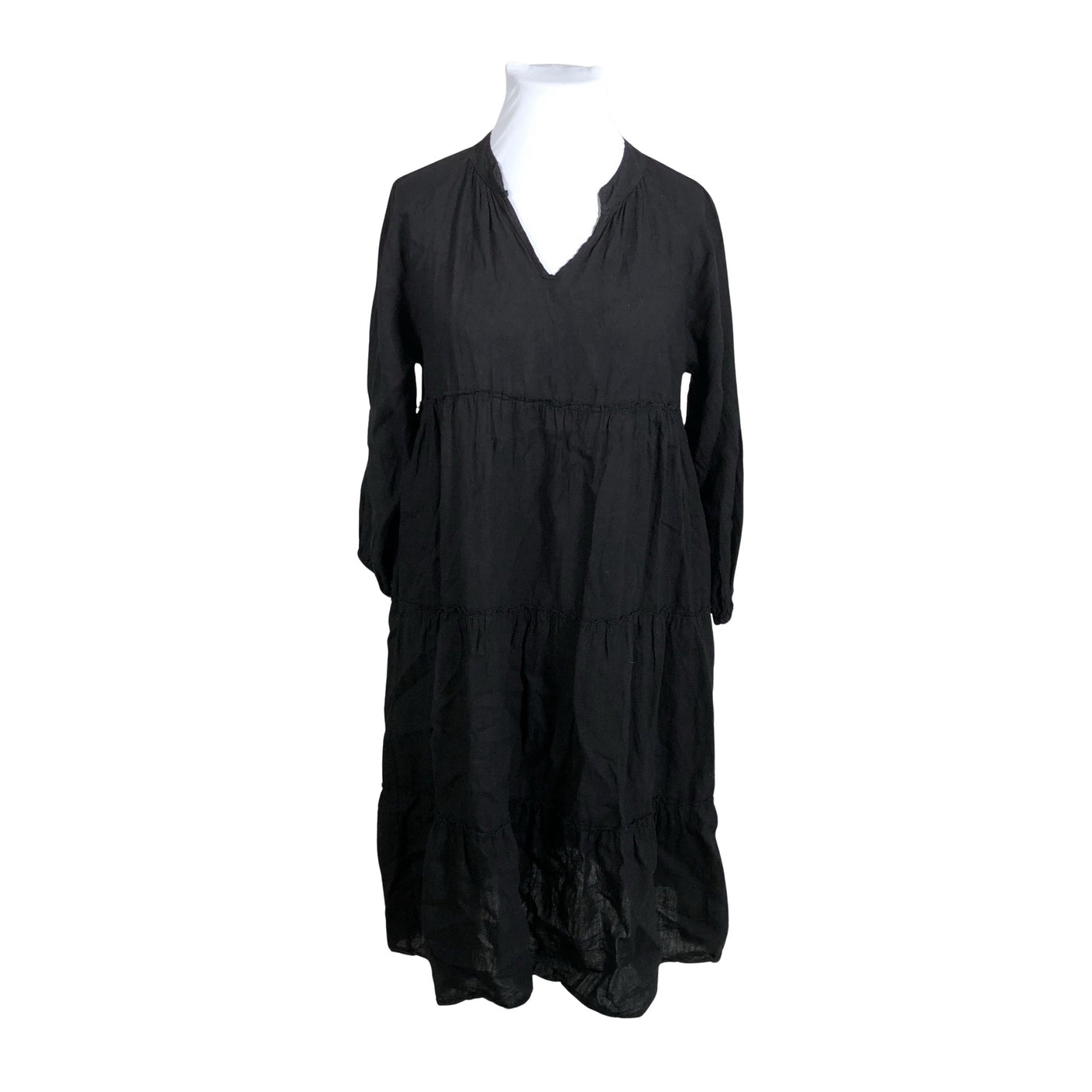 Unisex Wilhelmiina - Mitteveniv kleit, suurus 44 - Must (1)