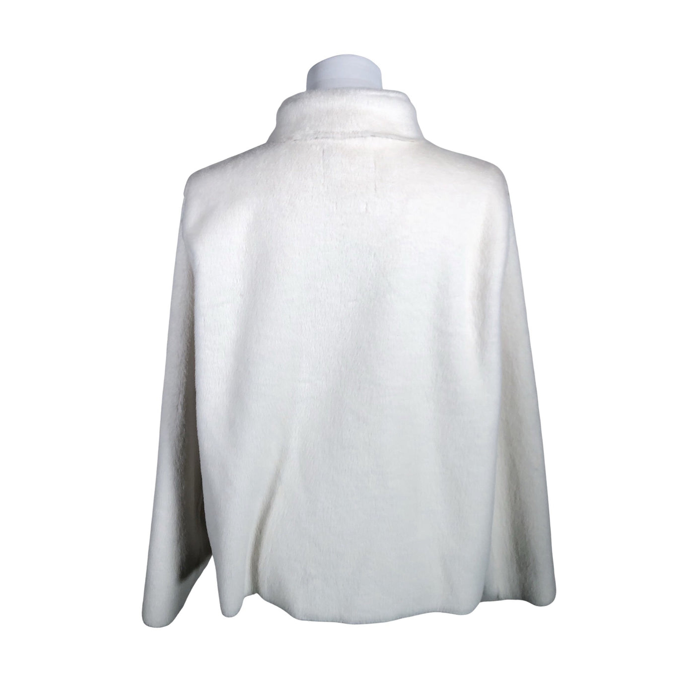 Unisex Rich & Royal - Kunstkarusnahast mantel, suurus 40 - Valge (3)