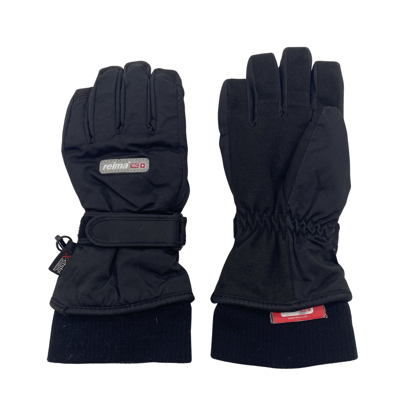 Unisex Reimatec - Talvekindad, suurus 5 - 8 vuotta - Must (1)