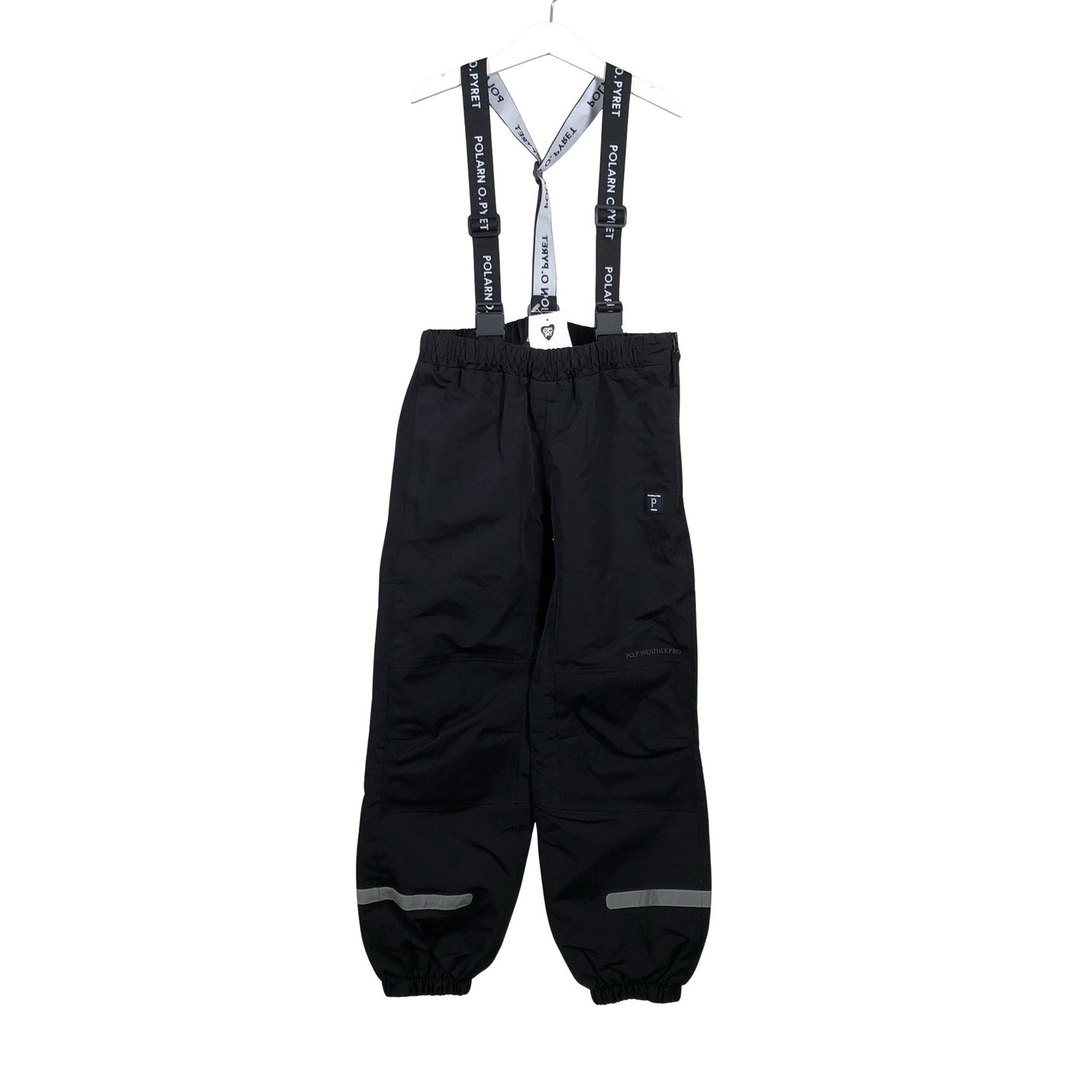 Unisex Polarn O. Pyret - Kevad-/sügispüksid, suurus 134 - 140 - Must (1)