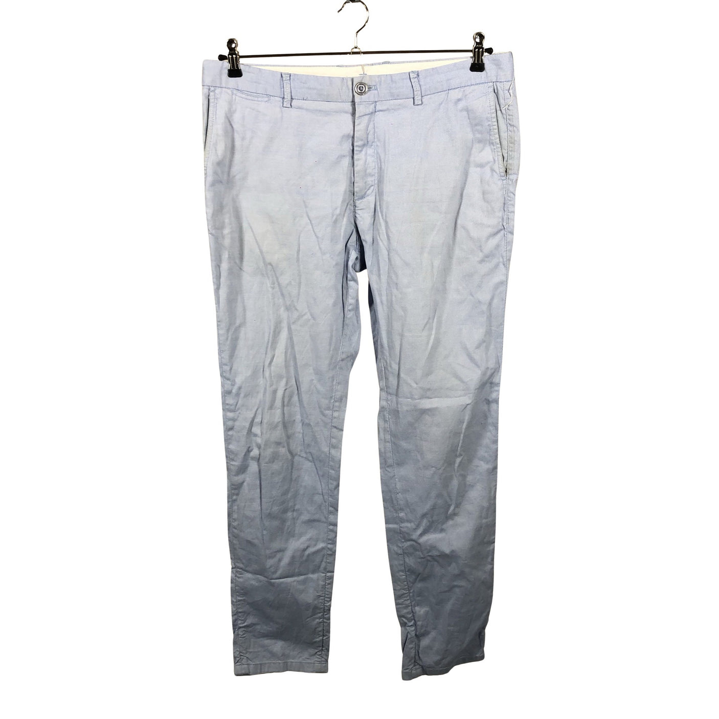 Unisex Massimo Dutti - Chino-püksid, suurus S - Helesinine (1)