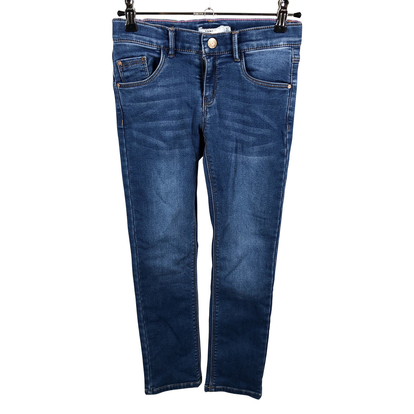 Unisex Name It - Teksaretuusid, suurus 122 - 128 - Sinine (1)