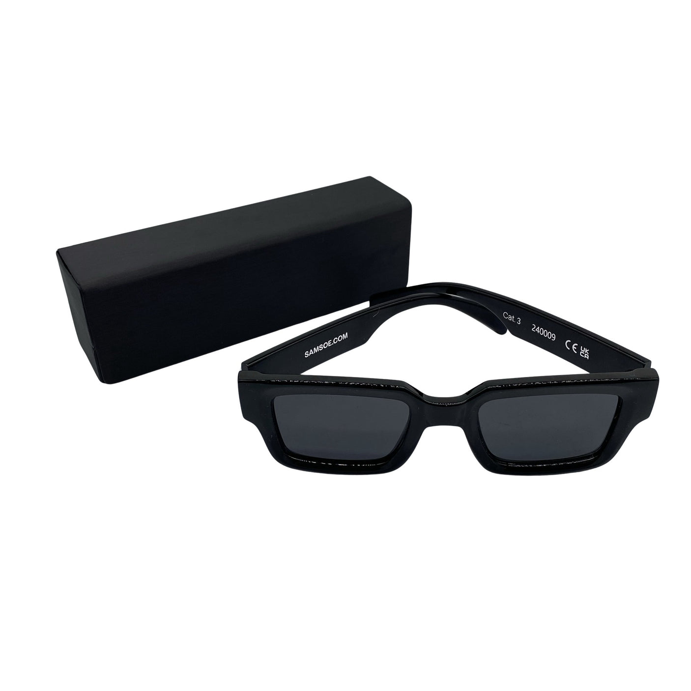 Unisex Samsoe&Samsoe - Päikeseprillid, suurus Ei kokoa - Must (1)