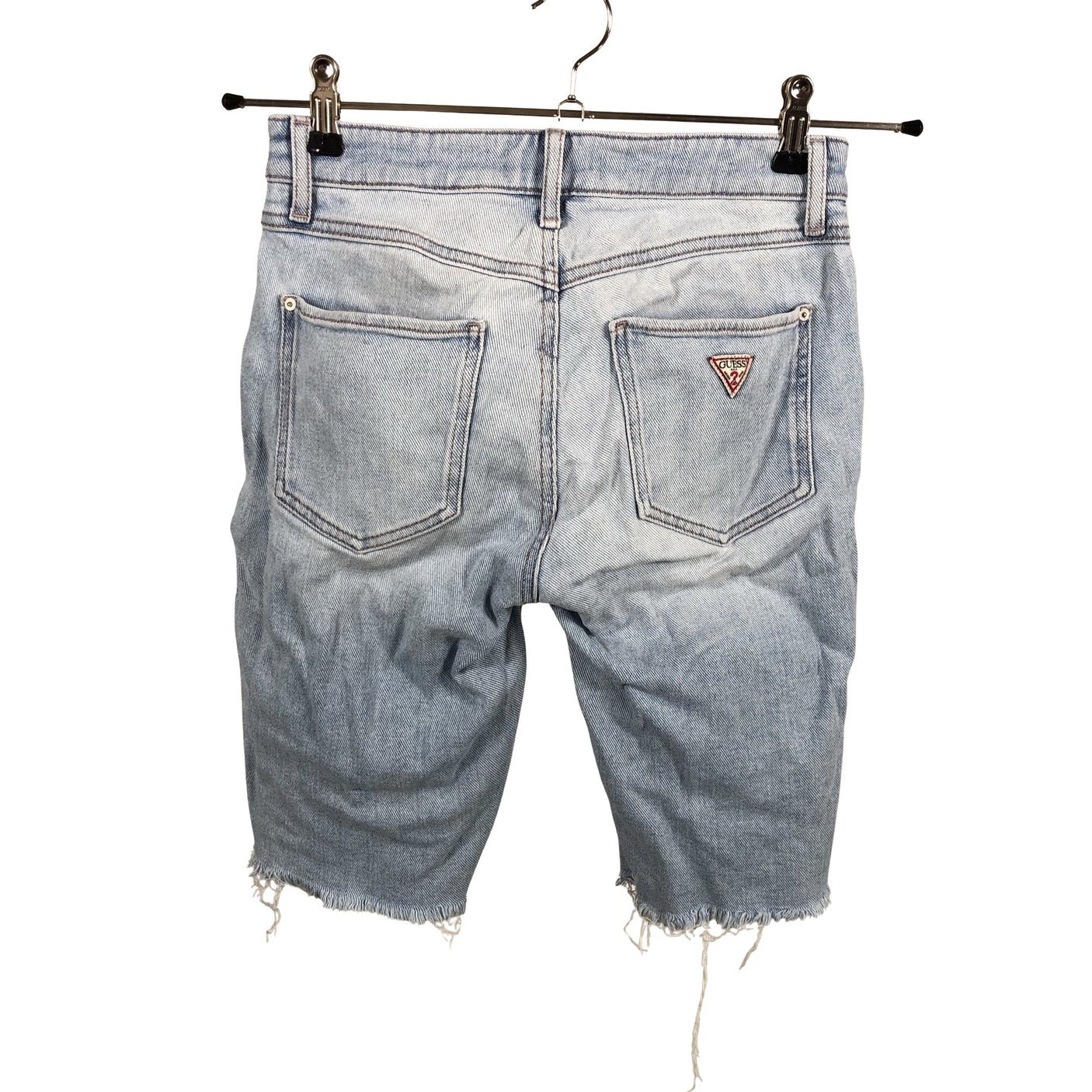 Unisex Guess - Teksast lühikesed püksid, suurus W26 - Helesinine (2)
