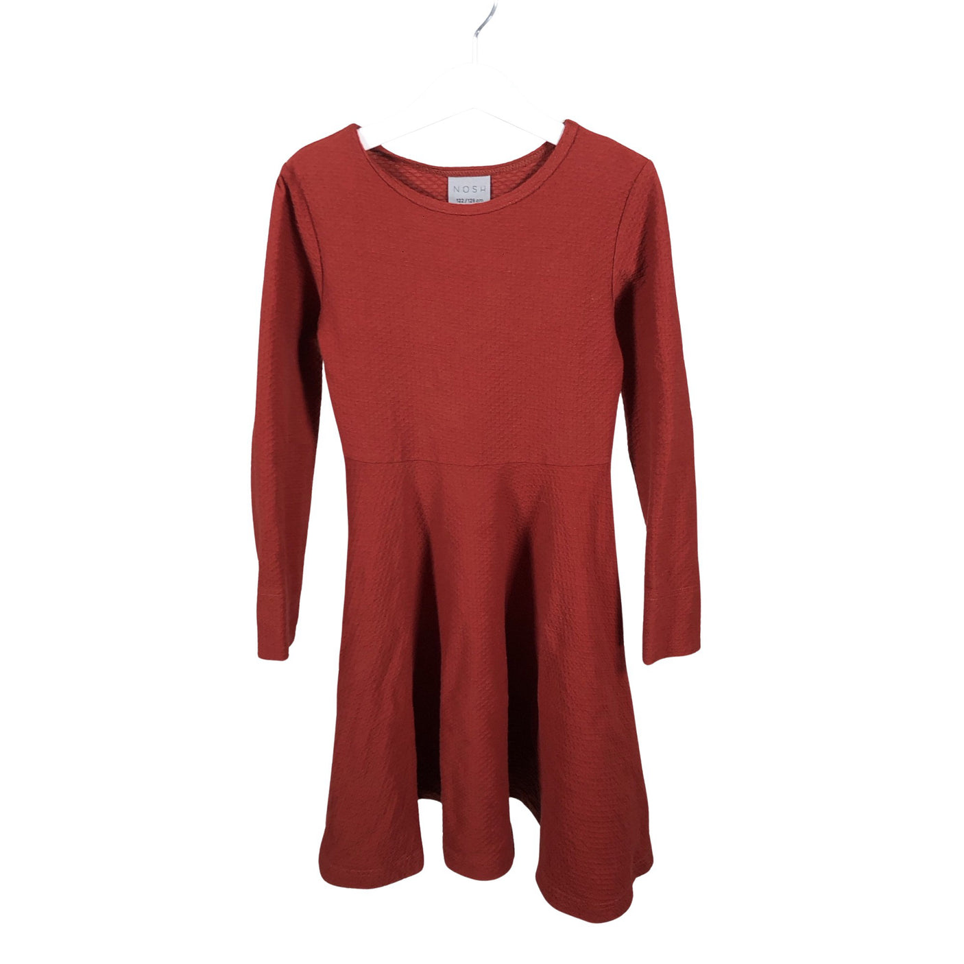 Unisex NOSH - Trikotaažist kleit, suurus 122 - 128 - Oranž (1)