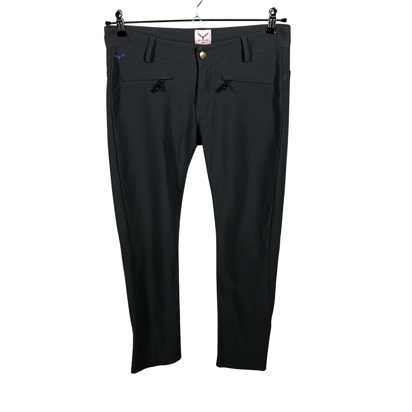 Unisex Sand - Mittevenivad püksid, suurus W30 - Hall (1)