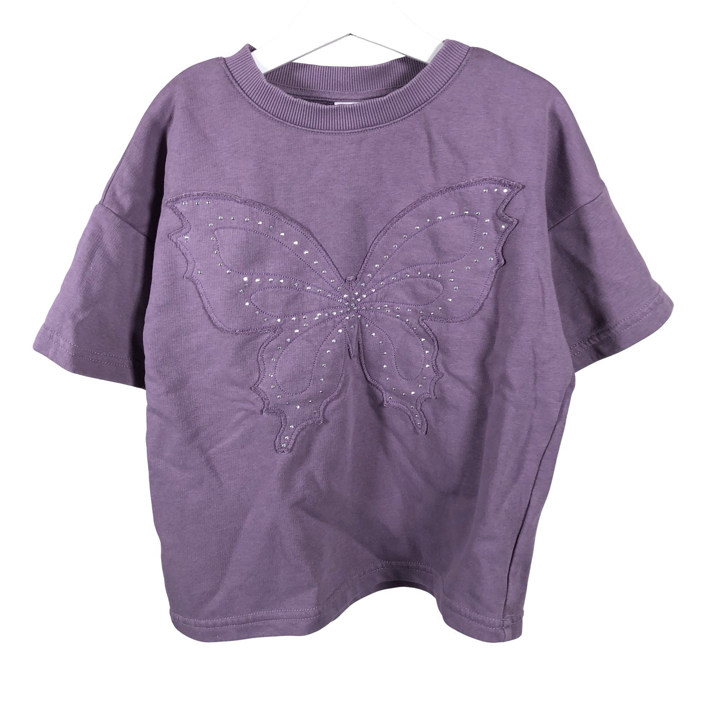 Unisex Lindex - Dressikangast pluus, suurus 122 - 128 - Lilla (1)