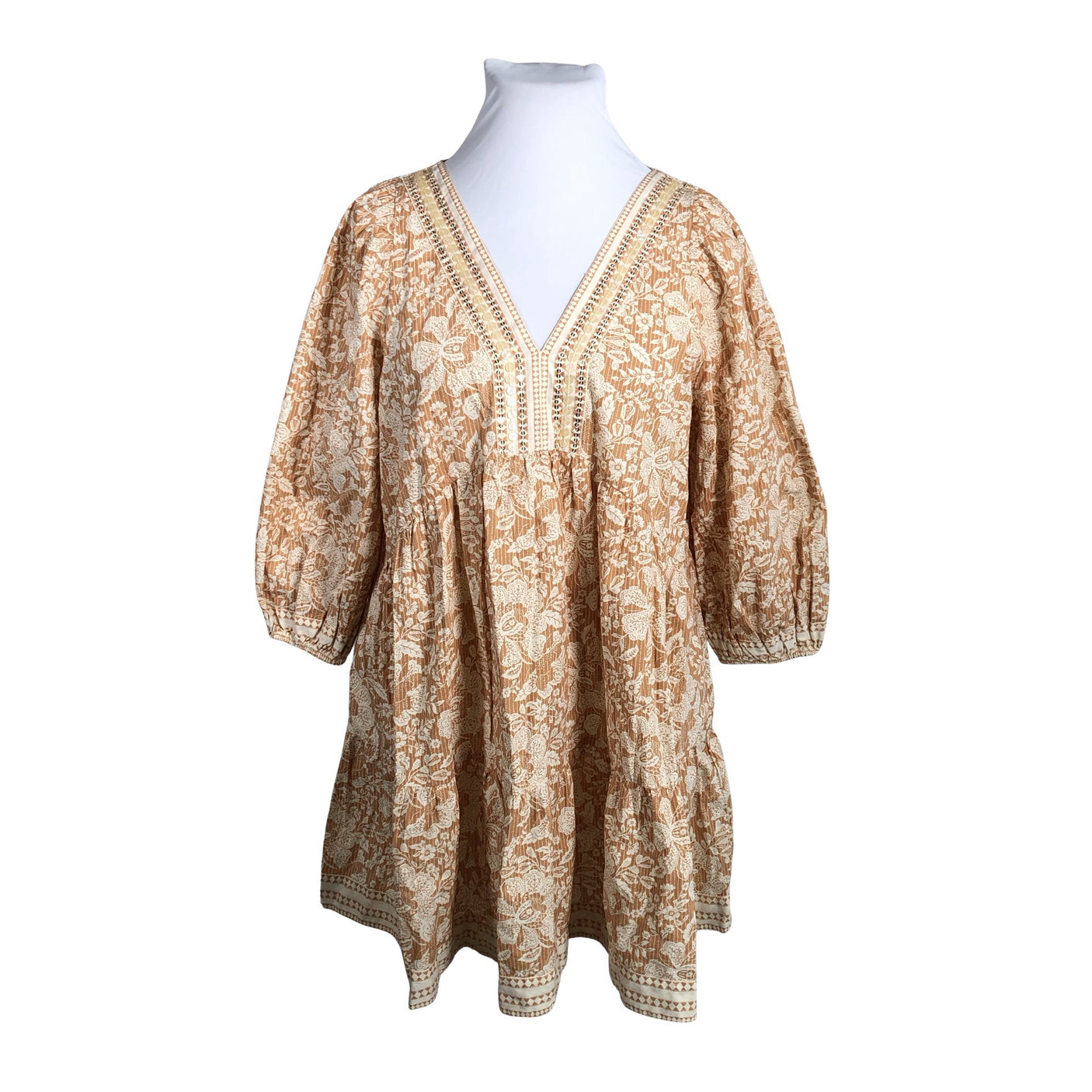 Unisex Lipsy London - Mitteveniv kleit, suurus 44 - Beige (1)