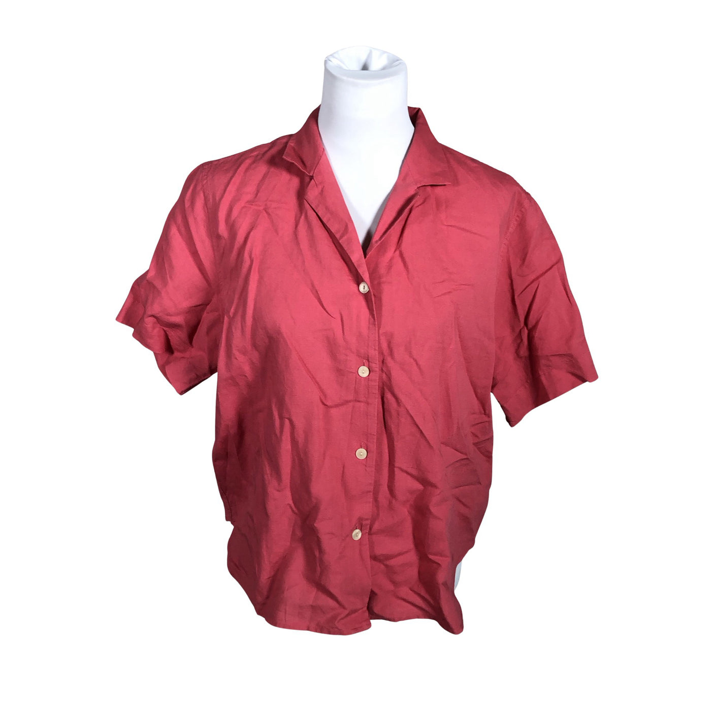 Unisex Uniqlo - Lühikeste käistega pluus, suurus 40 - Roosa (1)