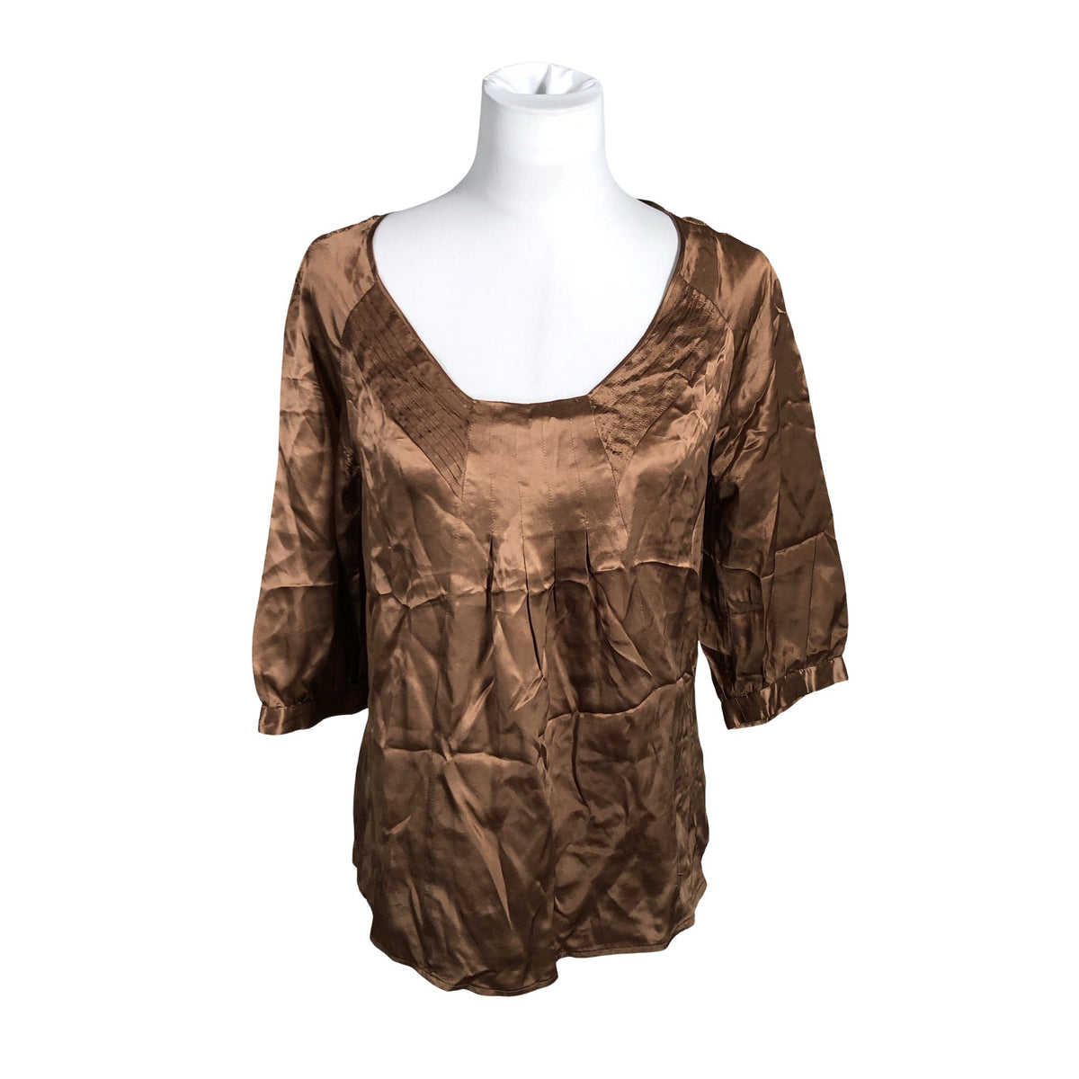 Unisex Calvin Klein - Pluus, suurus 36 - Pruun (1)