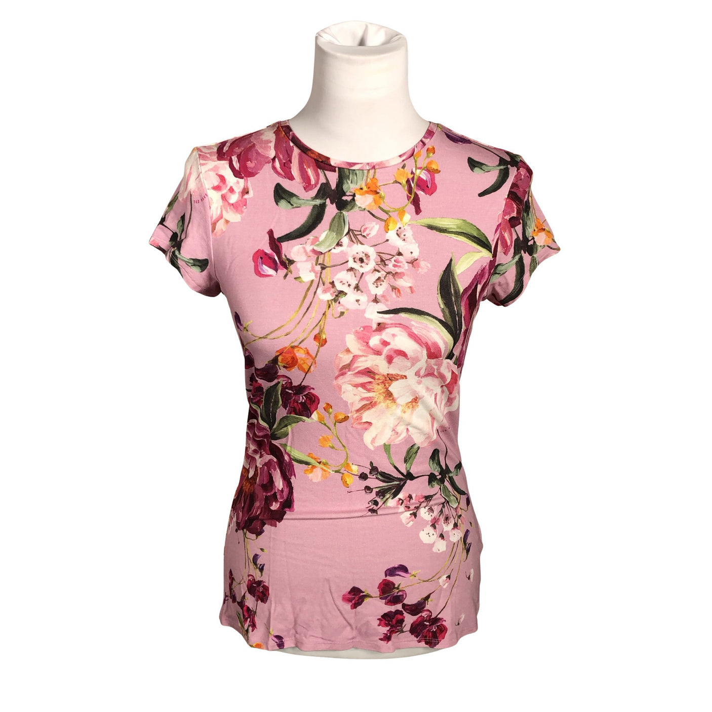 Unisex Ted Baker - T-särk, suurus 36 - Heleroosa (1)