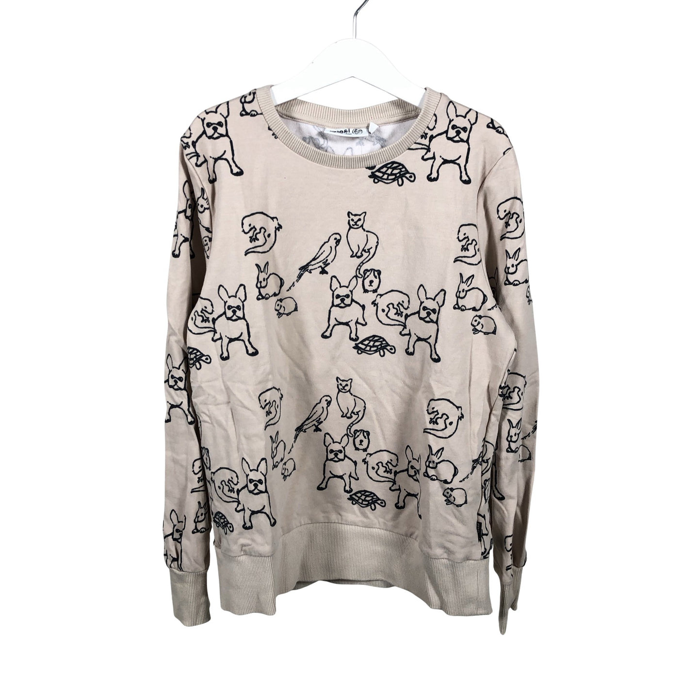 Unisex me&i - Dressikangast pluus, suurus 146 - 152 - Beige (1)