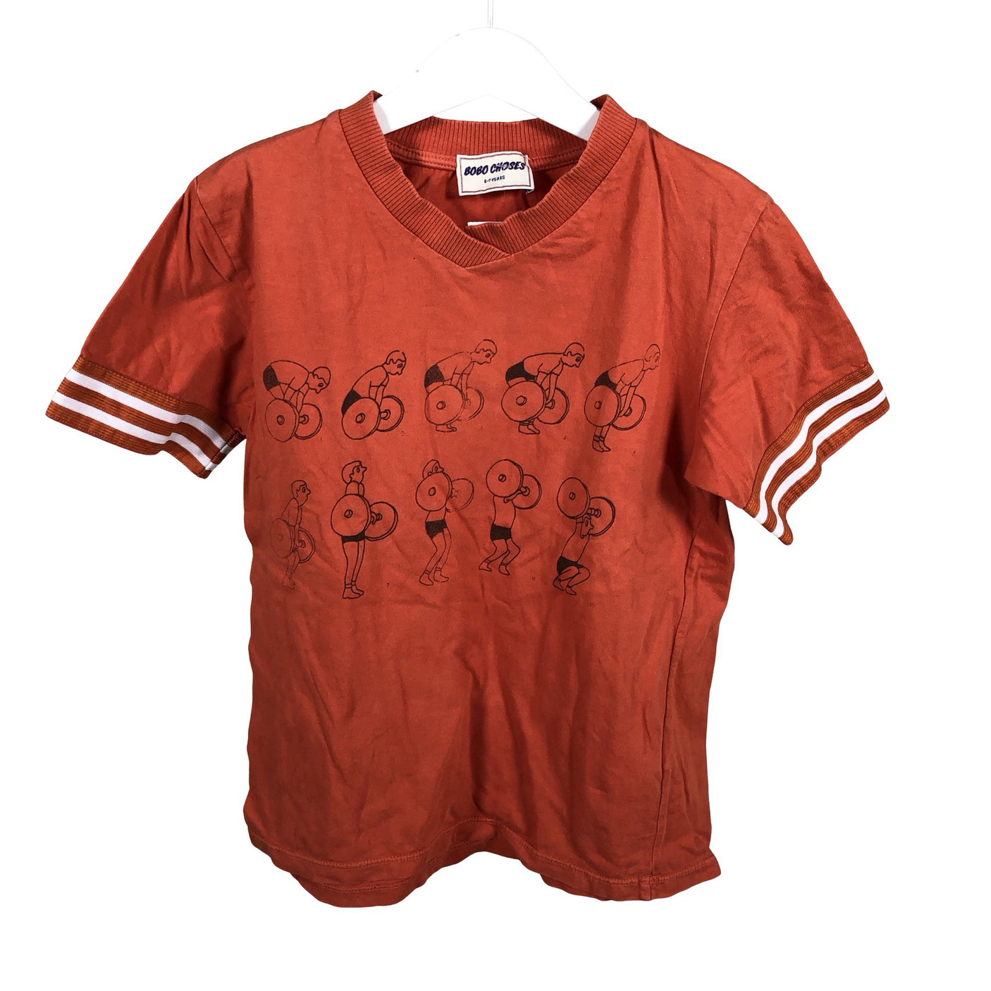 Unisex Bobo Choses - T-särk, suurus 116 - 122 - Oranž (1)