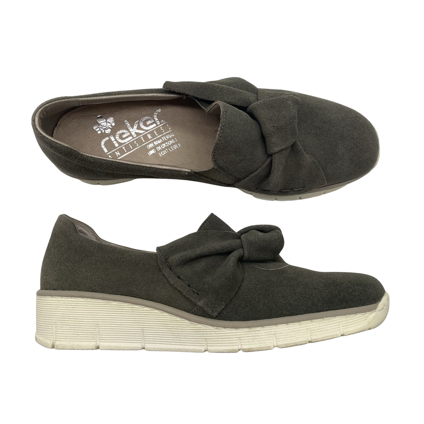 Unisex Rieker - Mokassiinid, suurus 38 - Roheline (1)