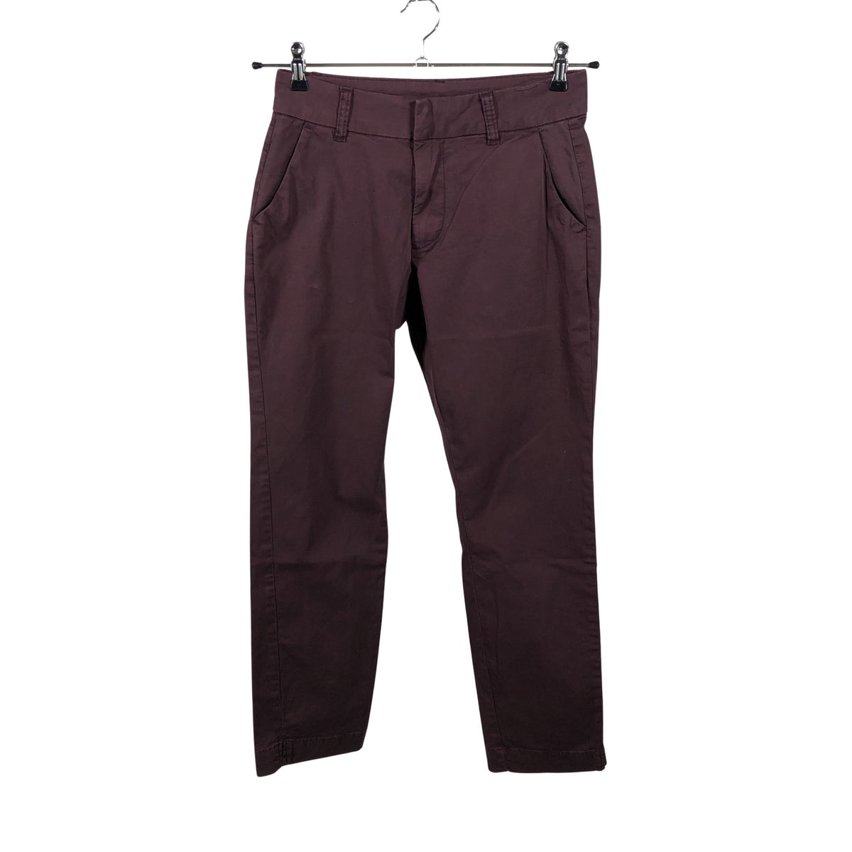 Unisex Kaffe - Chino-püksid, suurus 36 - Veinipunane (1)