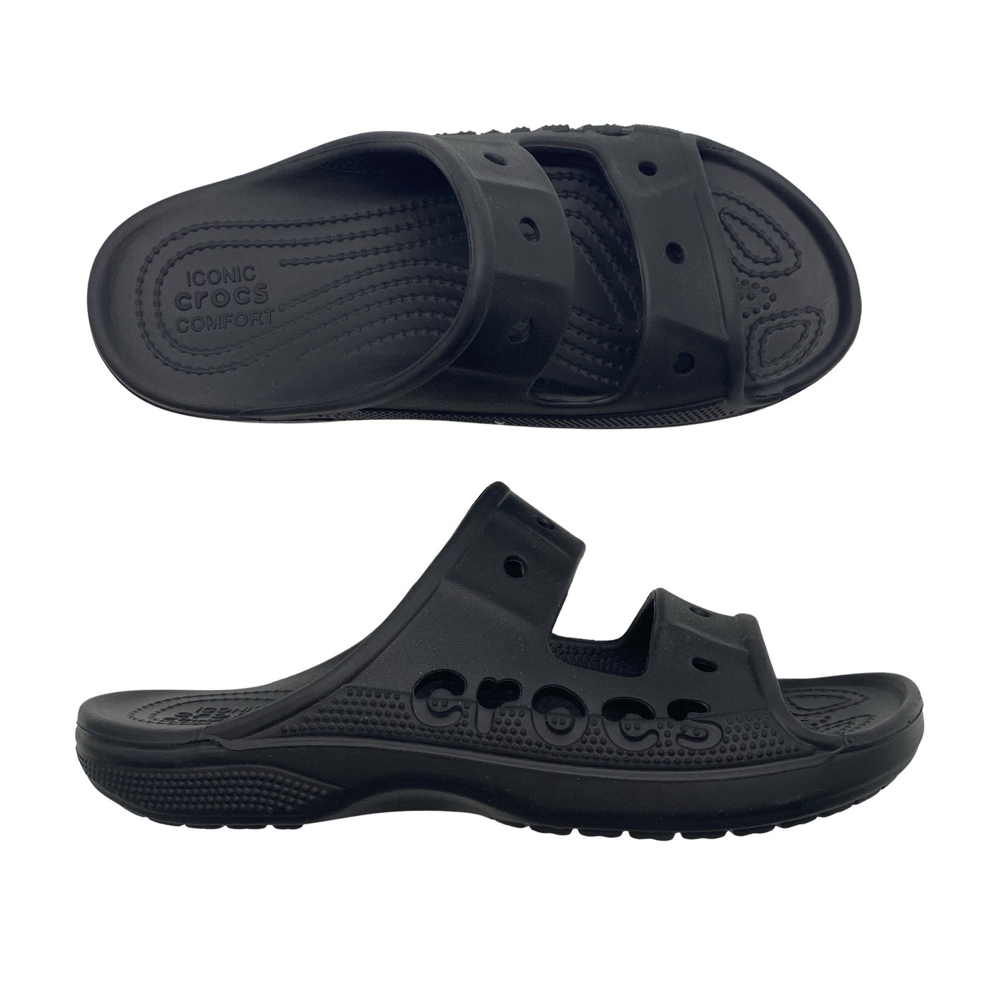Unisex Crocs - Rihmikud, suurus 40 - Must (1)