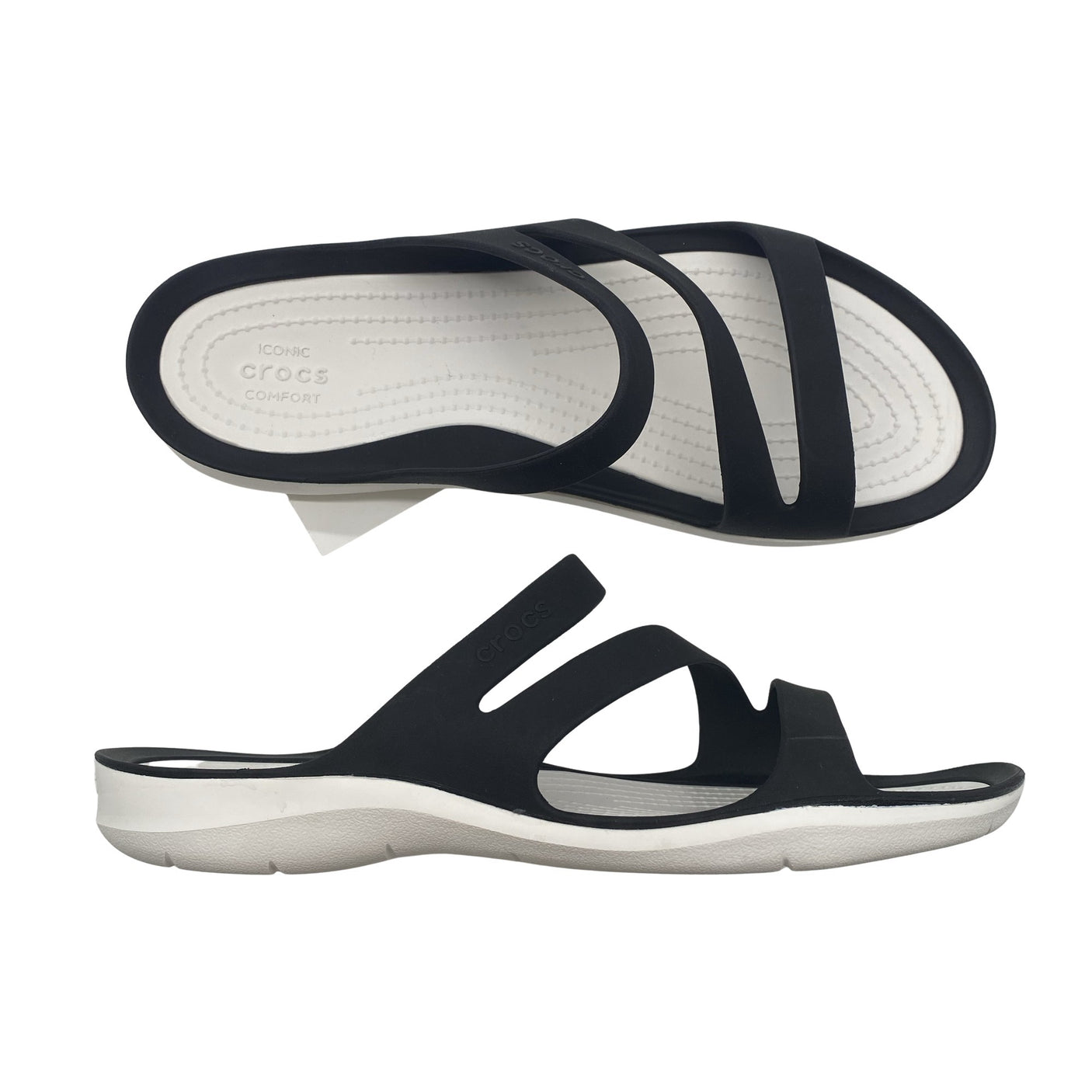 Unisex Crocs - Rihmikud, suurus 40 - Must (1)