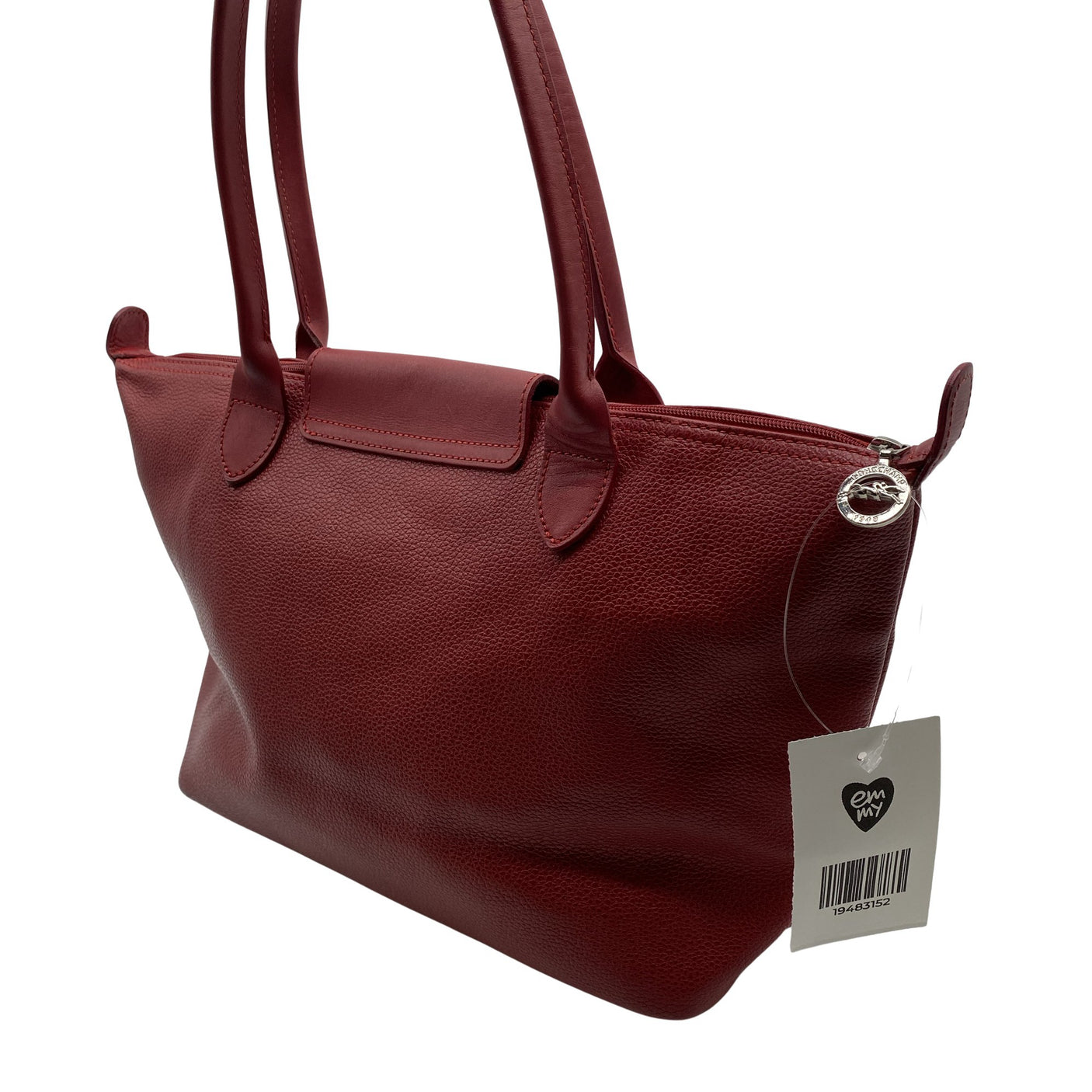 Unisex Longchamp - Käekott, suurus Maxi - Punane (3)