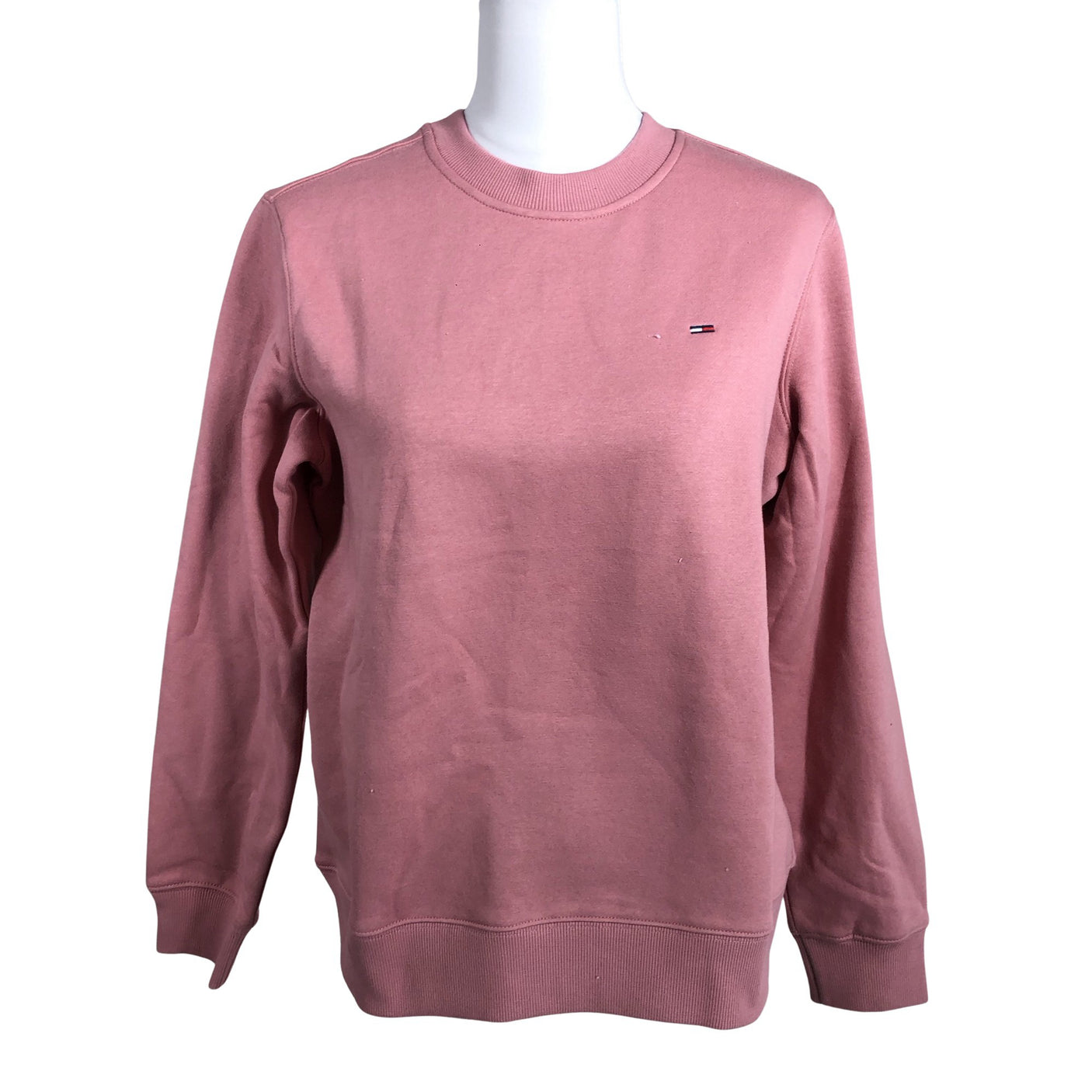 Unisex Tommy Jeans (Tommy Hilfiger) - Dressikangast pluus, suurus 40 - Heleroosa (1)
