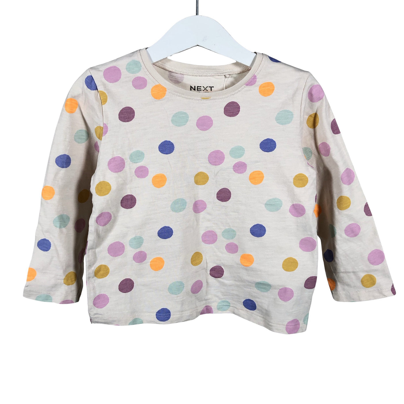 Unisex Next - Trikotaažist pluus, suurus 92 - 98 - Beige (1)