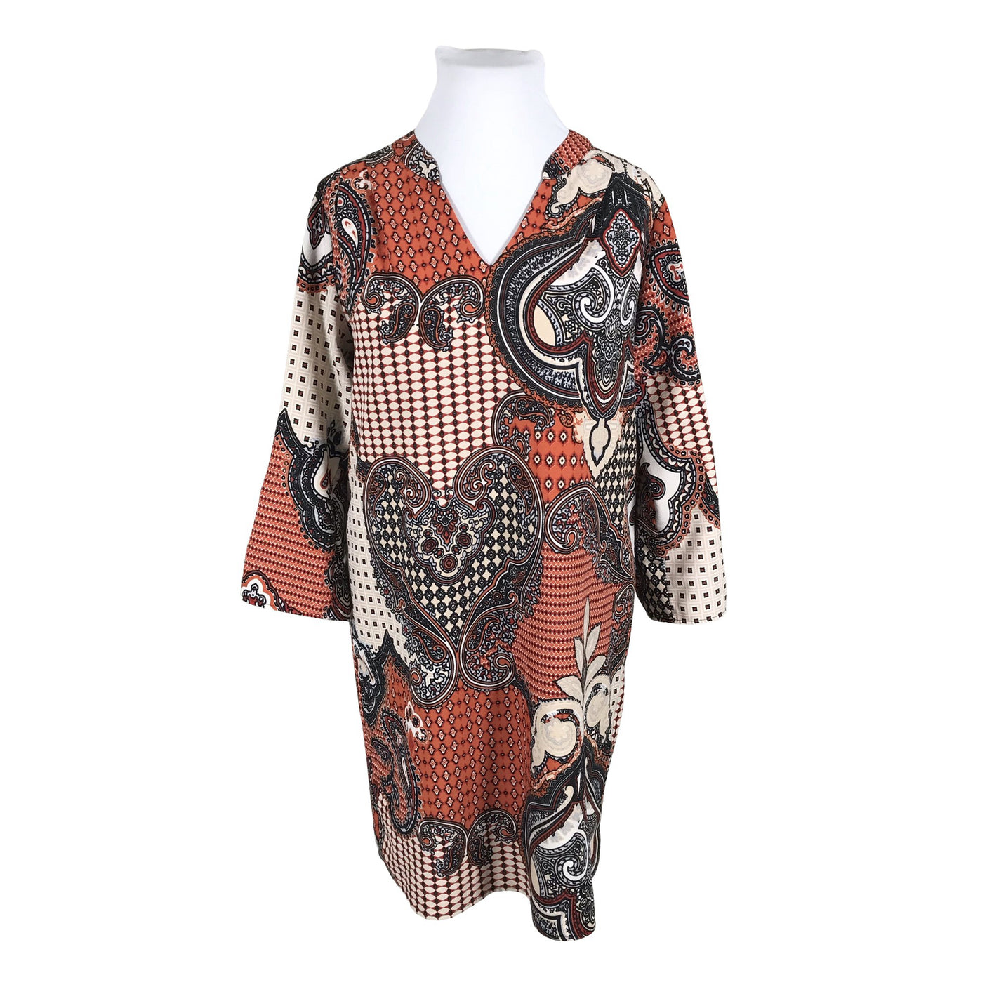 Unisex Wallis - Õhuke kleit, suurus 42 - Oranž (1)