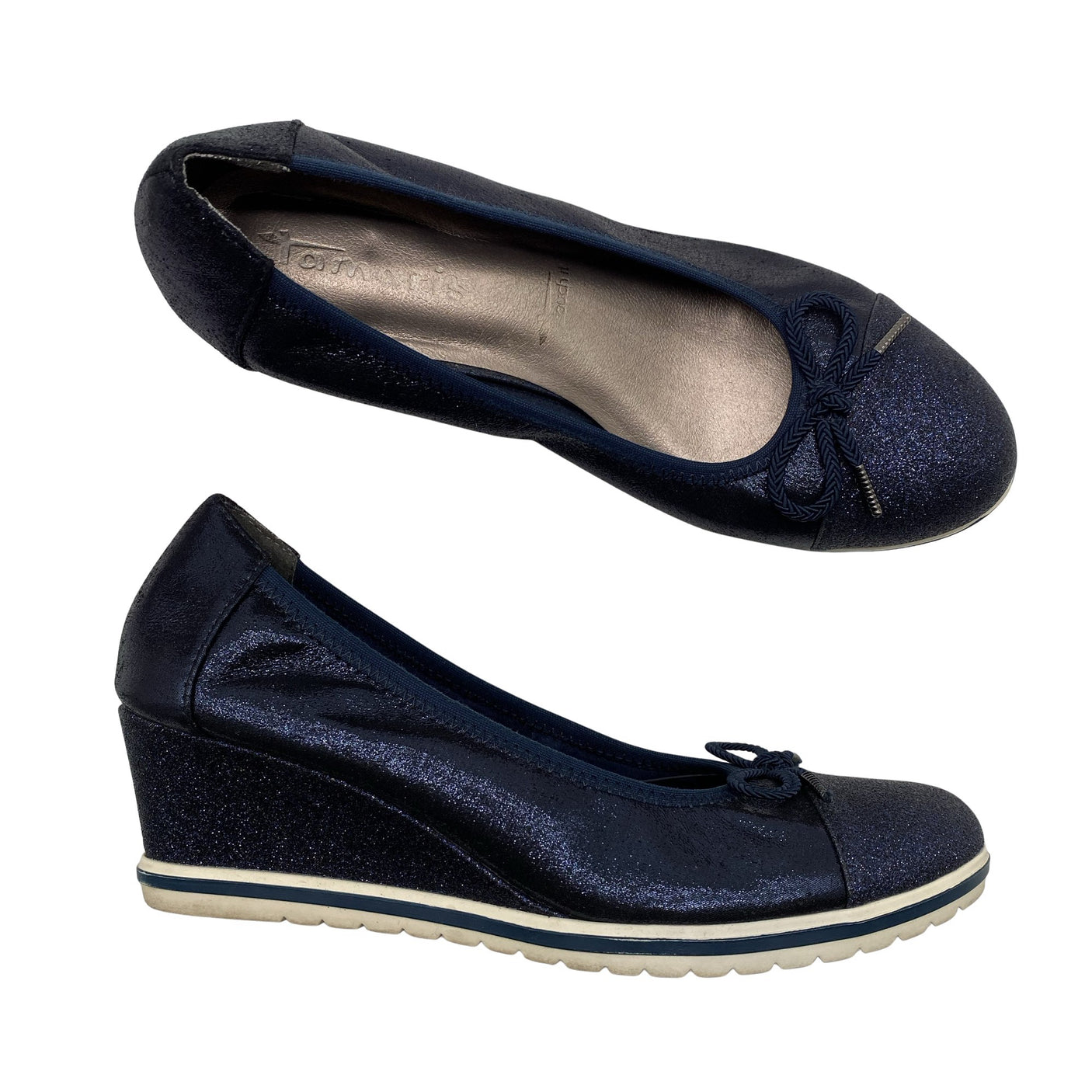 Unisex Tamaris - Kiilkontsaga kingad, suurus 39 - Sinine (1)