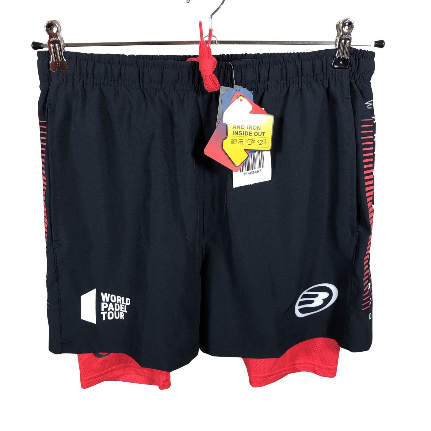 Unisex Bullpadel - Lühikesed spordipüksid, suurus S - Must (1)