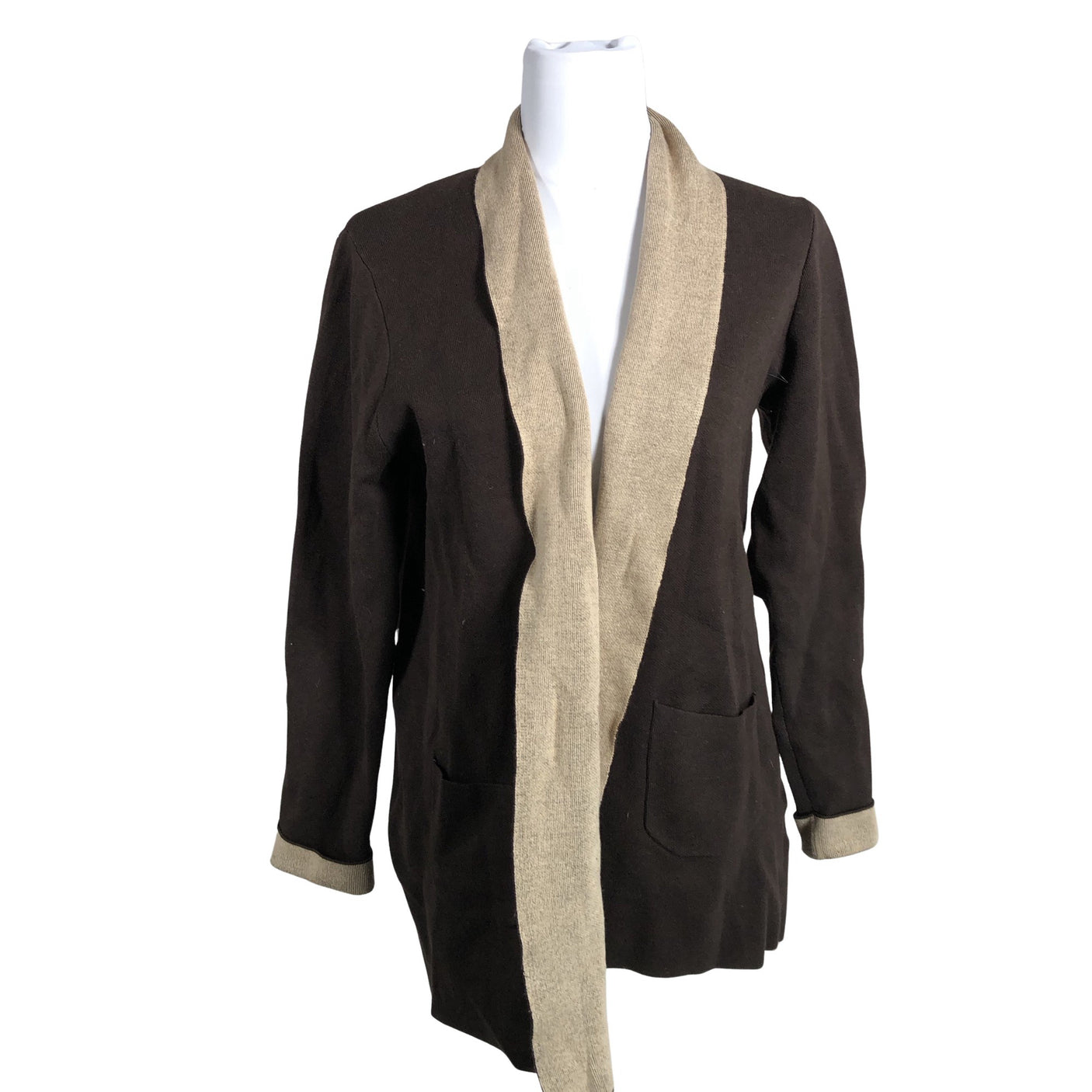 Unisex Micha - Kardigan, suurus 38 - Pruun (1)