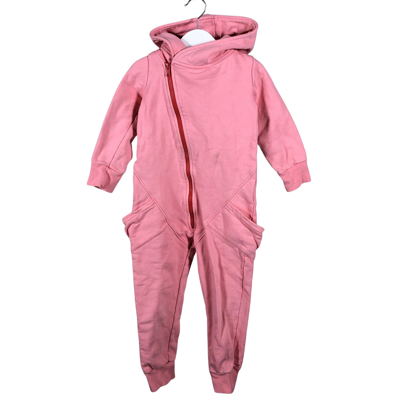 Unisex Gugguu - Pükskostüüm, suurus 104 - 110 - Heleroosa (1)