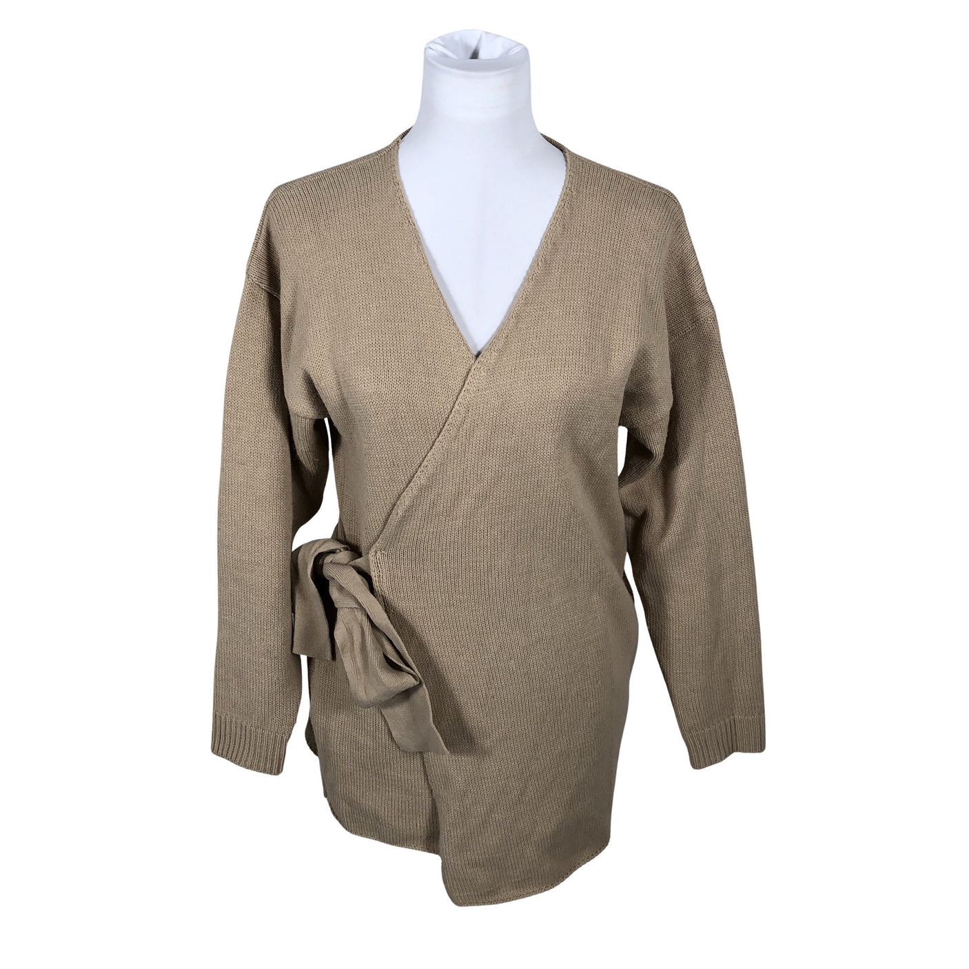 Unisex Glamorous - Kardigan, suurus 34 - Beige (2)