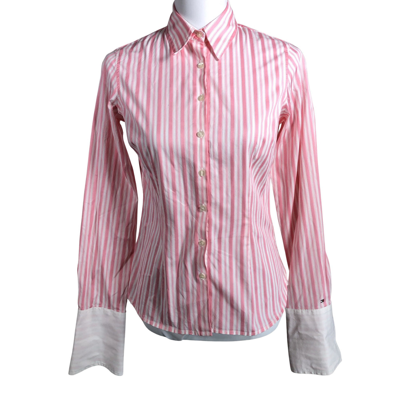 Unisex Tommy Hilfiger - Triiksärk, suurus 38 - Heleroosa (1)