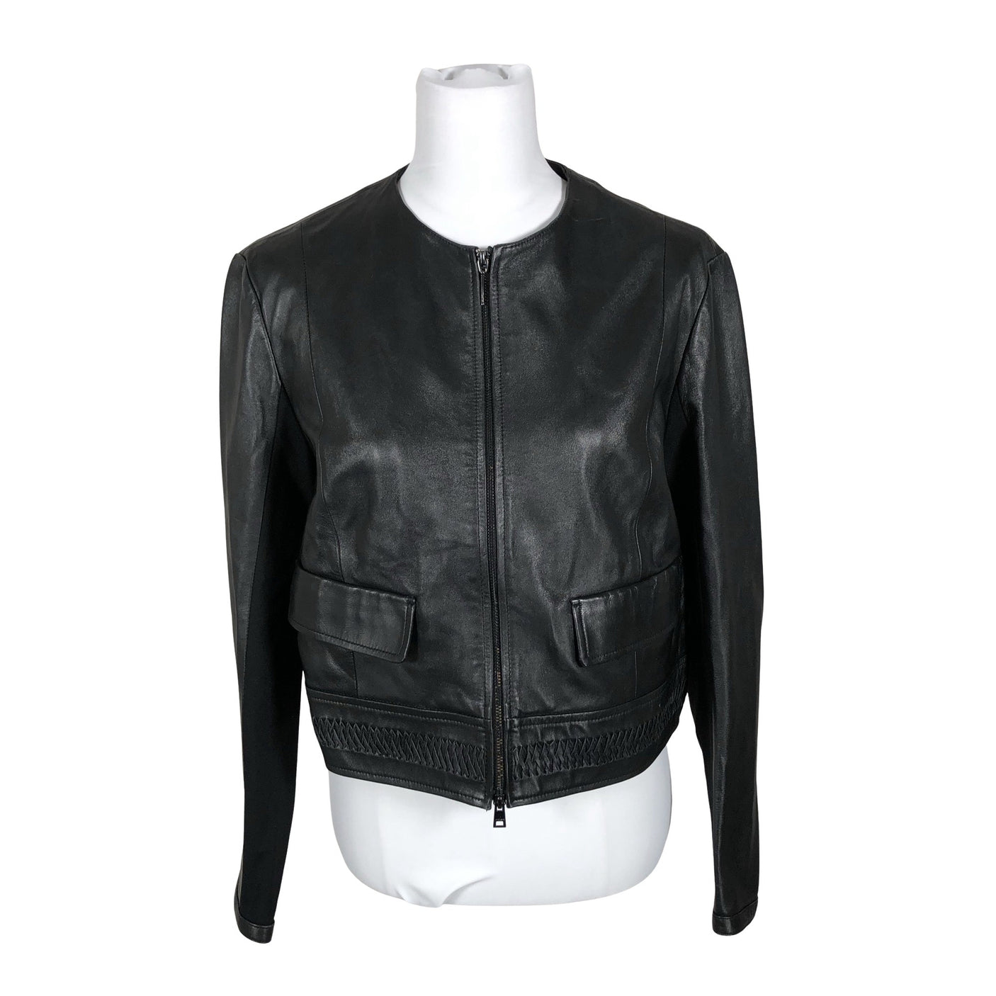 Unisex Marc Cain - Nahktagi, suurus 40 - Must (1)