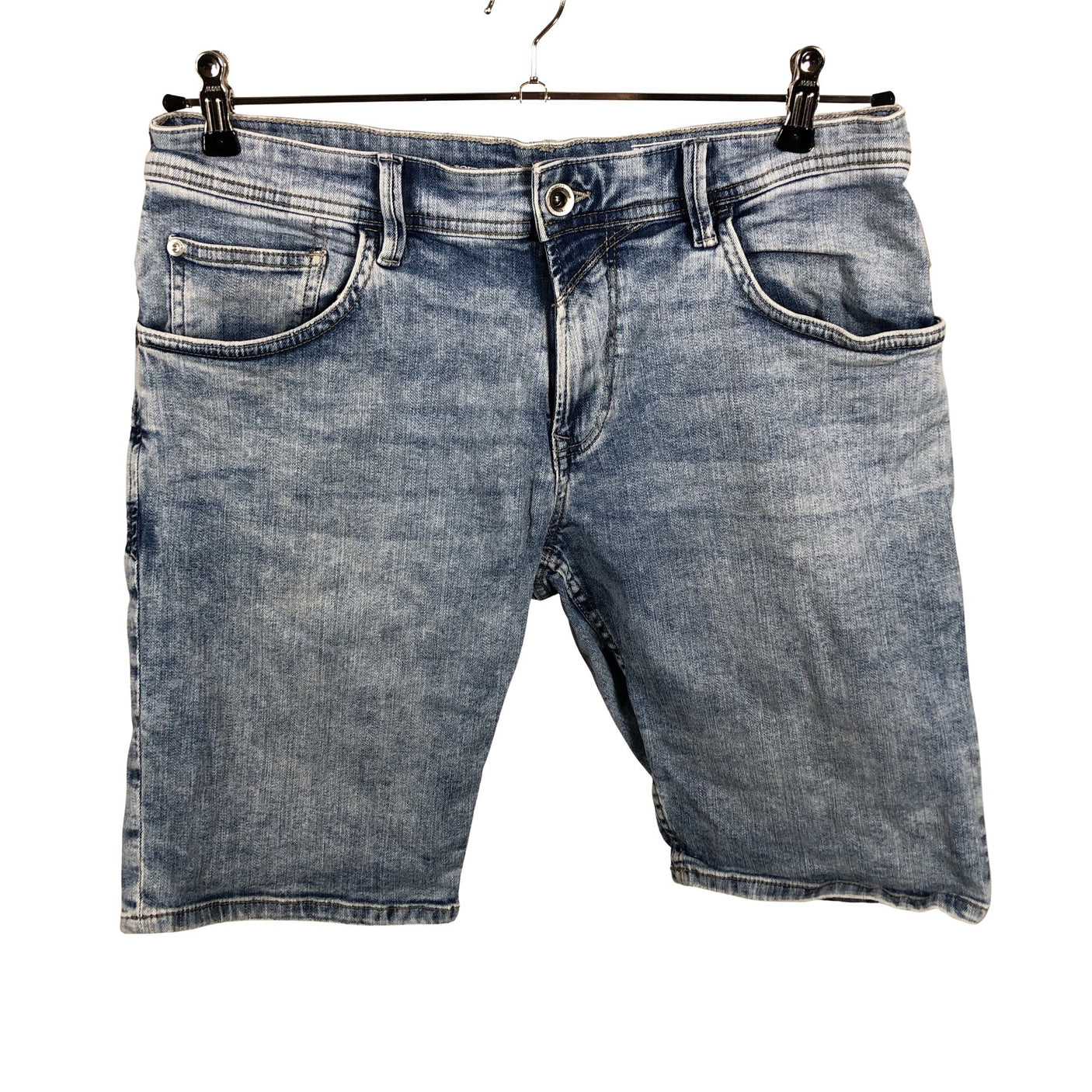 Unisex Tom Tailor - Teksast lühikesed püksid, suurus 38 - Sinine (1)