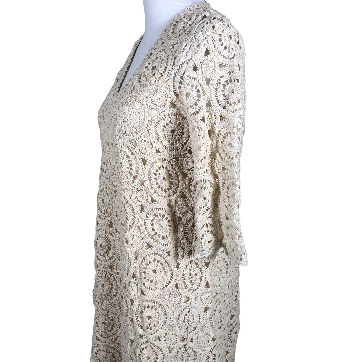 Unisex Max&Co - Mitteveniv kleit, suurus 40 - Beige (4)
