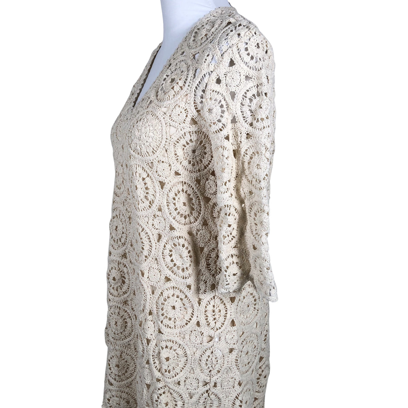 Unisex Max&Co - Mitteveniv kleit, suurus 40 - Beige (3)