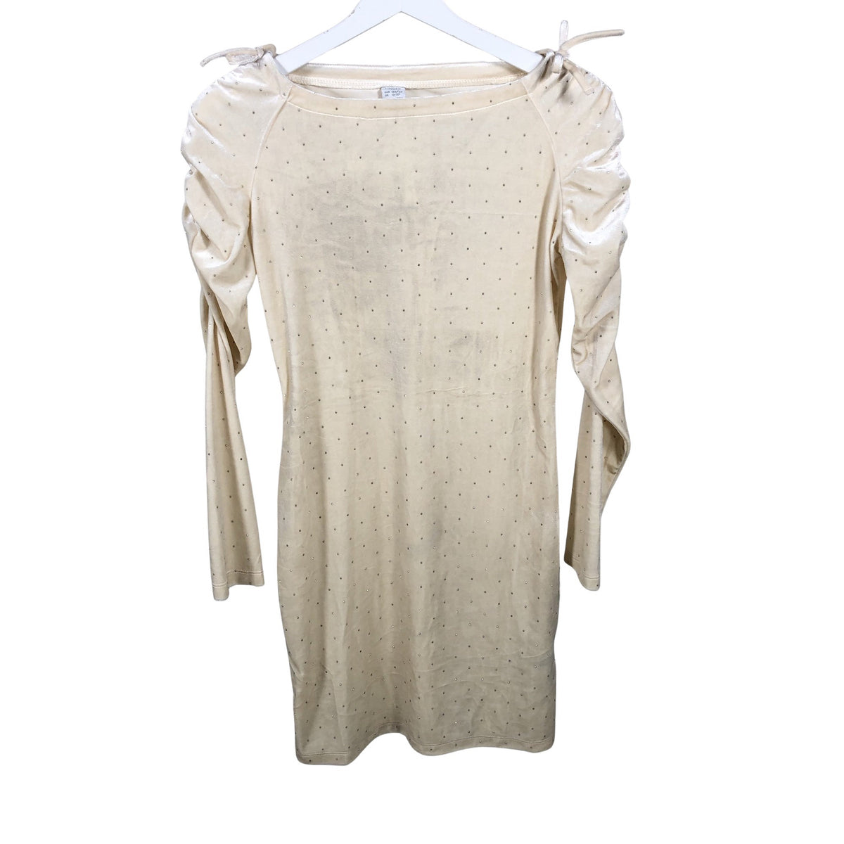 Unisex Lindex - Trikotaažist kleit, suurus 158 - 164 - Looduslik valge (1)