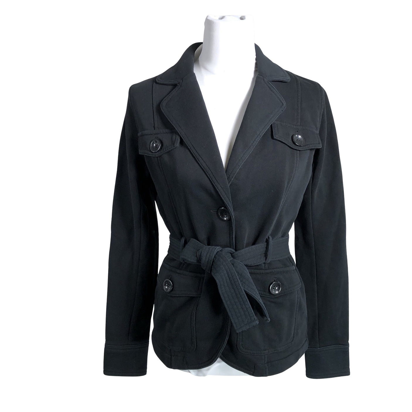 Unisex Esprit - Dressikangast jakk, suurus 40 - Must (1)