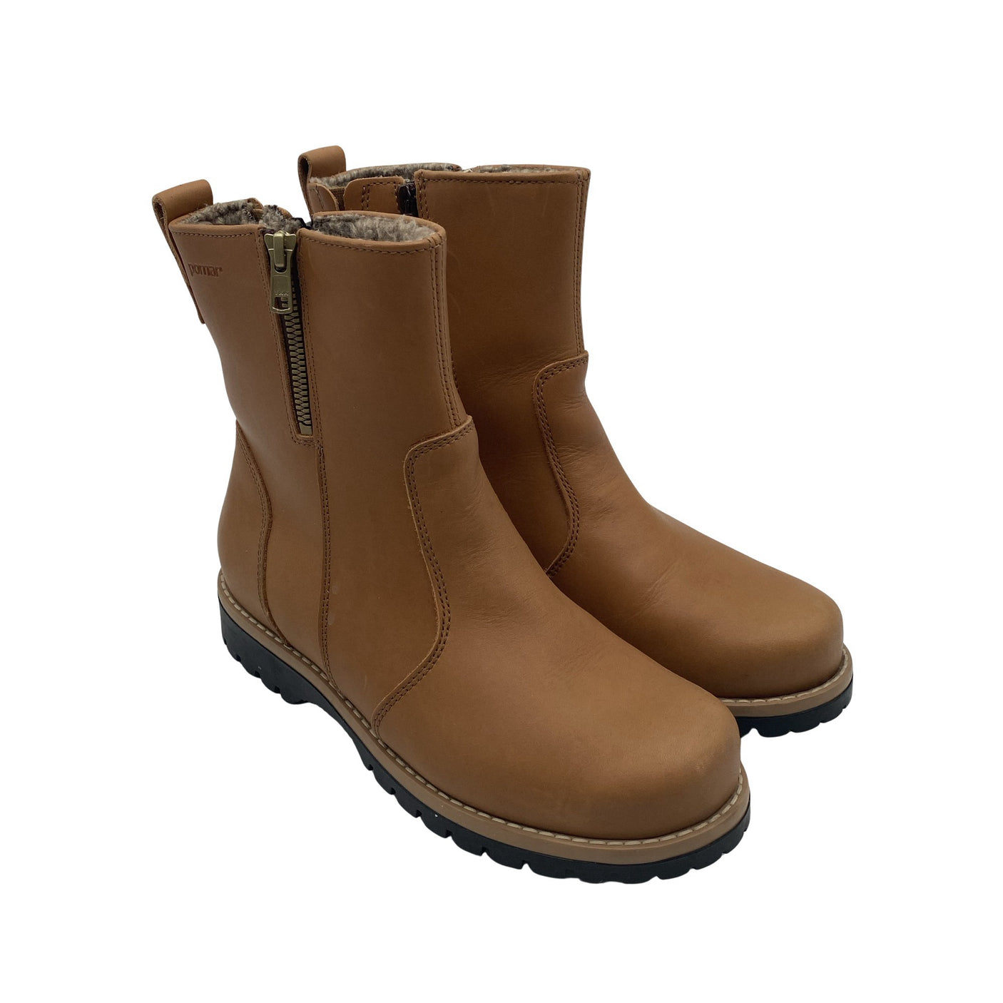 Unisex Pomar - Poolsaapad, suurus 40 - Pruun (2)