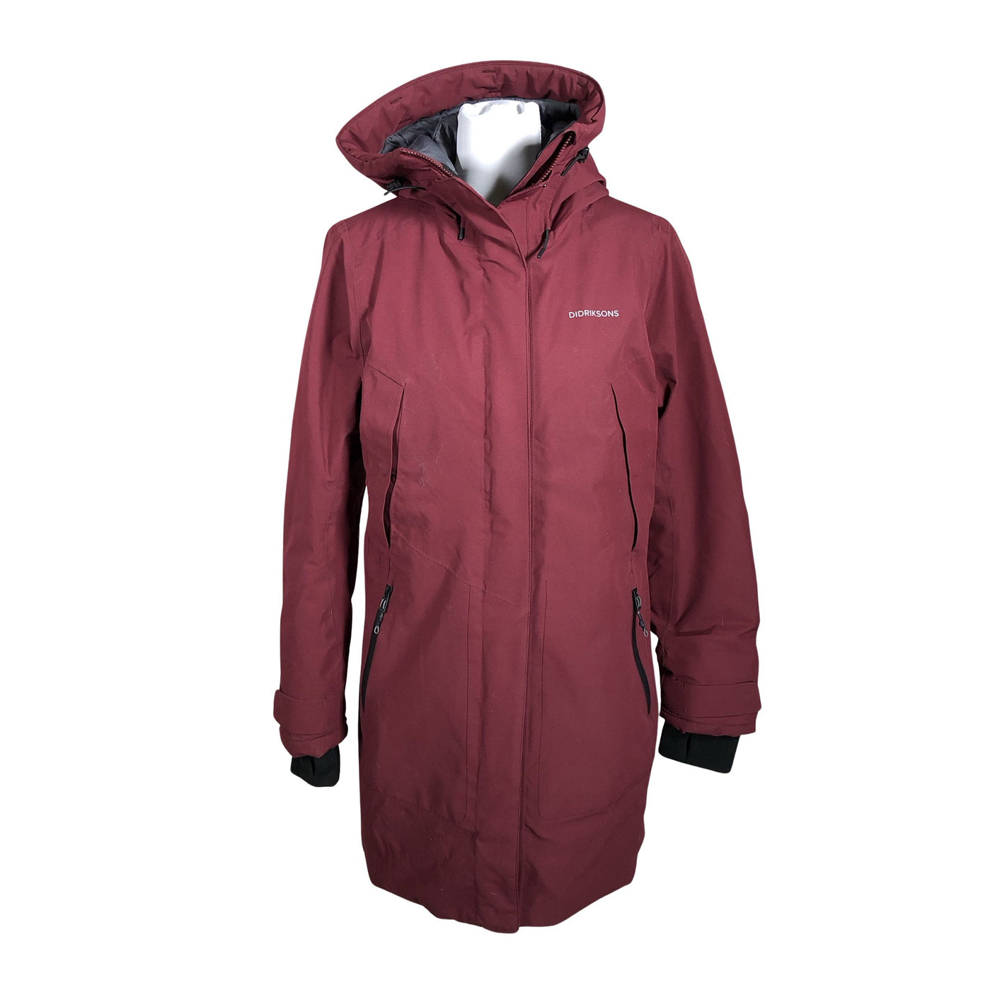 Unisex Didriksons - Talvejope, suurus 40 - Veinipunane (1)