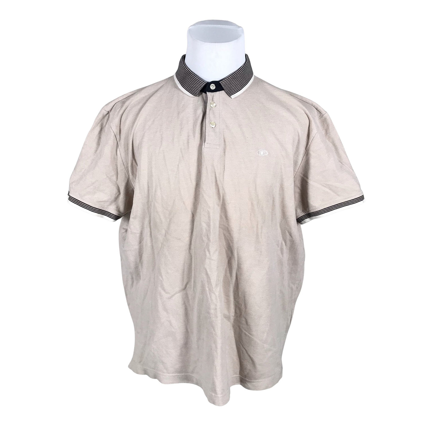 Unisex Tom Tailor - Polosärk, suurus XXL - Beige (1)