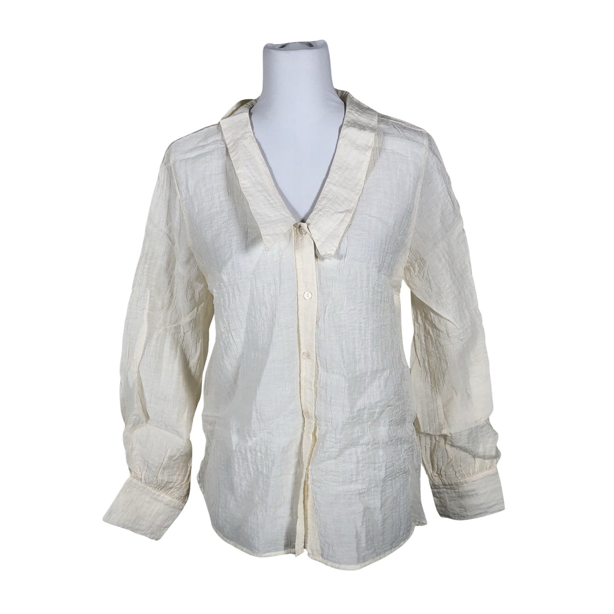 Unisex Lindex - Pluus, suurus 38 - Beige (1)