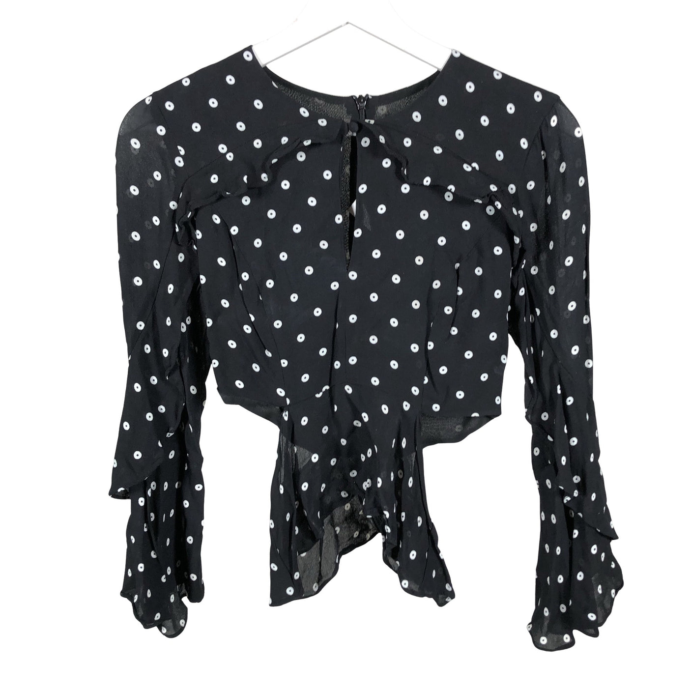 Unisex Bardot - Pluus, suurus 32 - Must (3)