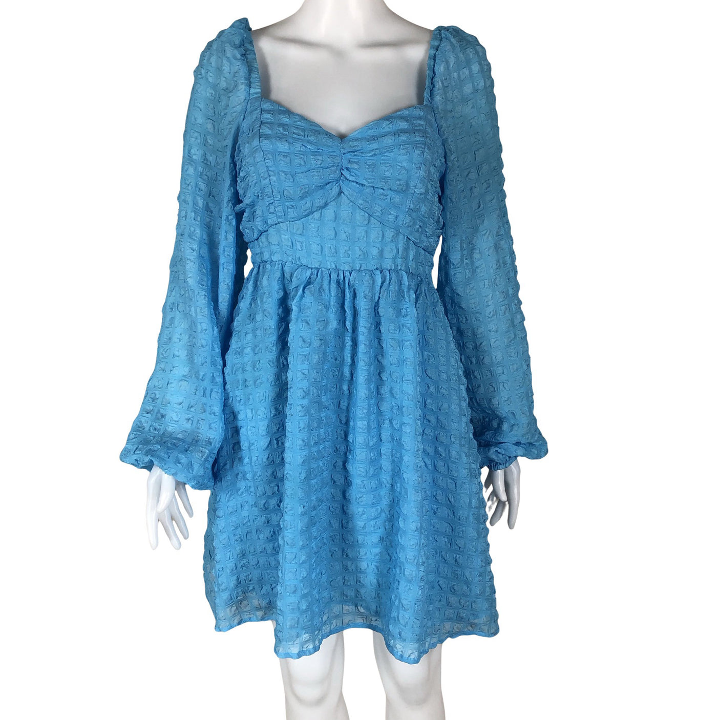 Unisex Na-KD - Mitteveniv kleit, suurus 34 - Sinine (1)