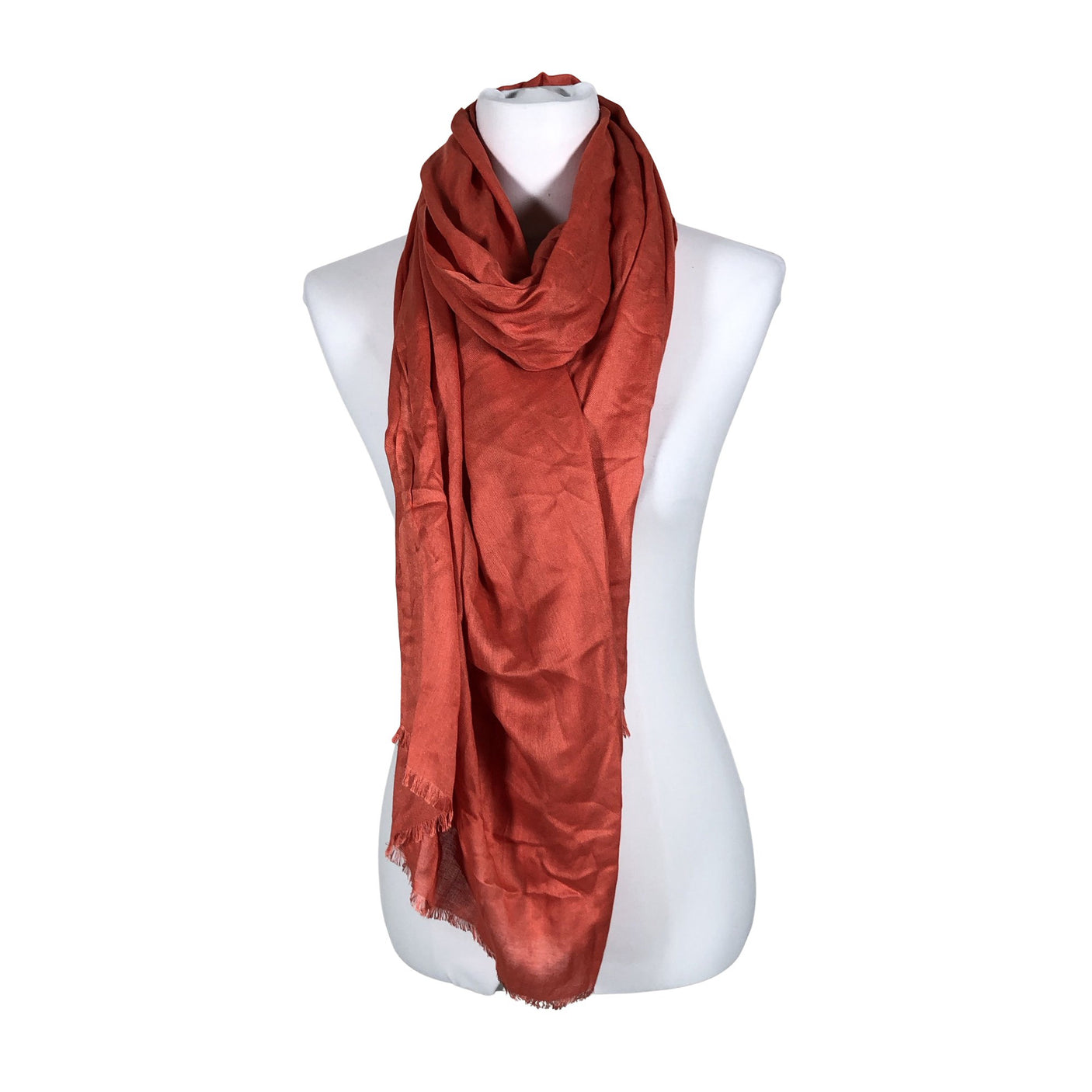 Unisex Nanso - Õhuke sall, suurus Midi - Oranž (2)