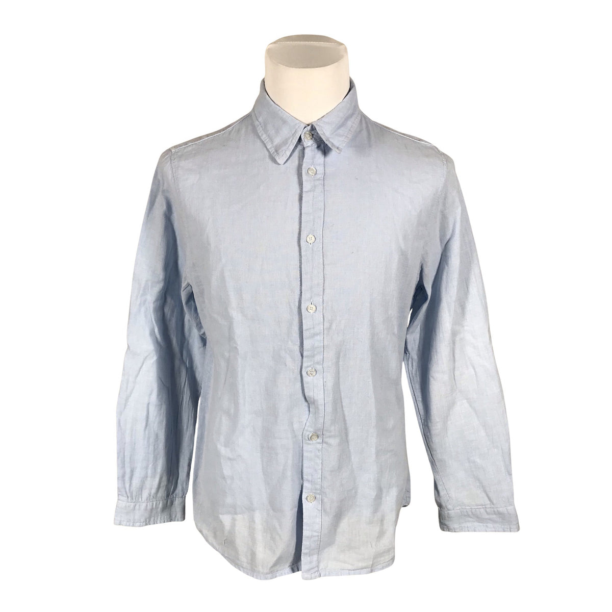 Unisex Puro Lino - Triiksärk, suurus L - Helesinine (1)