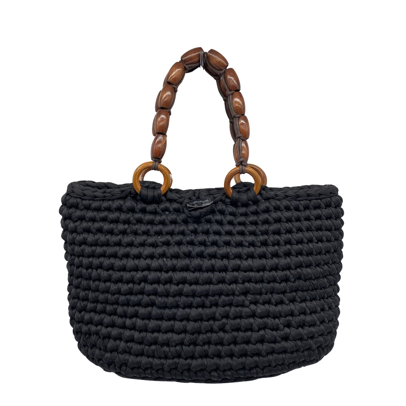 Unisex Handmade - Käekott, suurus Midi - Must (1)